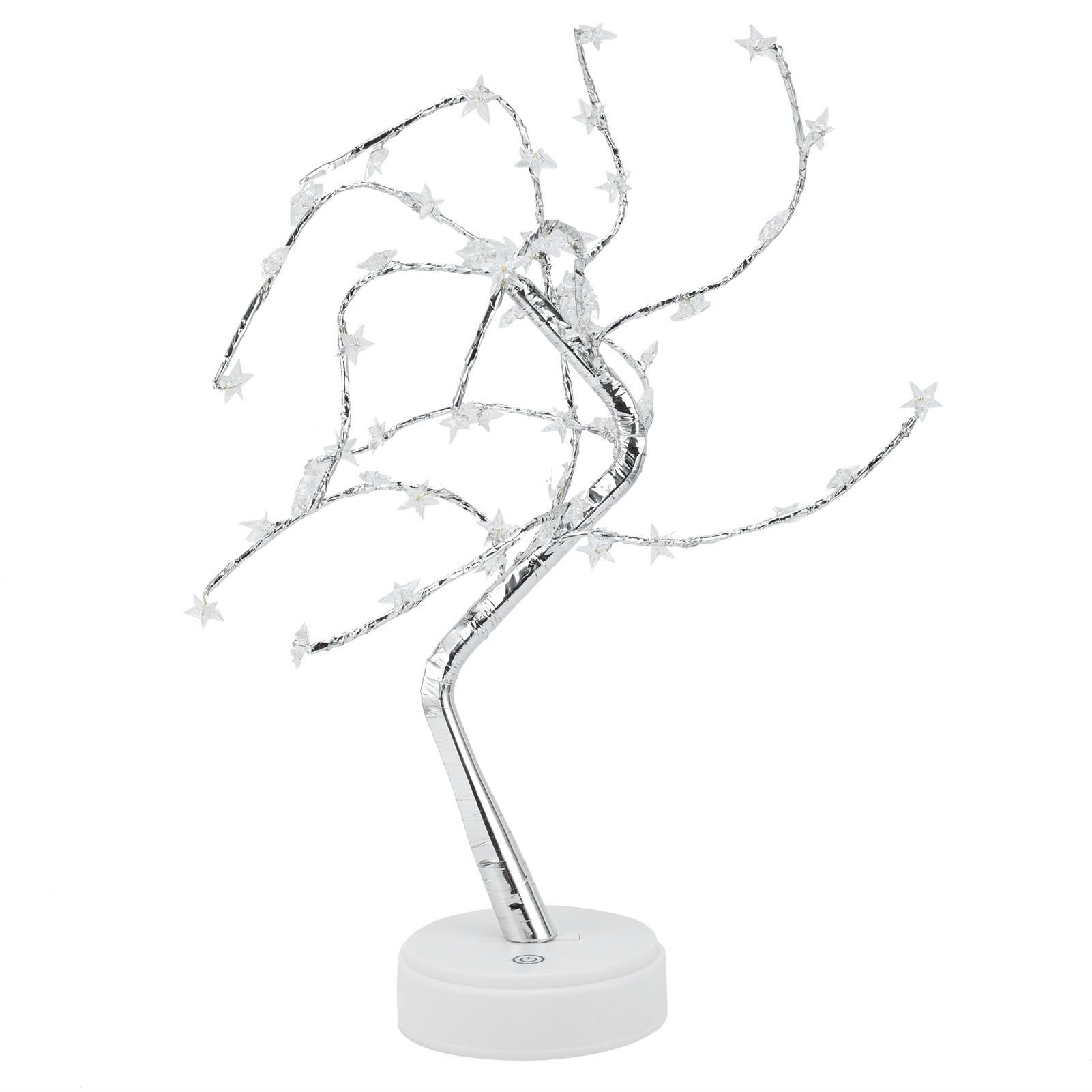 60LEDs Night Light USB Powered Light Copper Wire Night Lamp Artificial Tree view 8