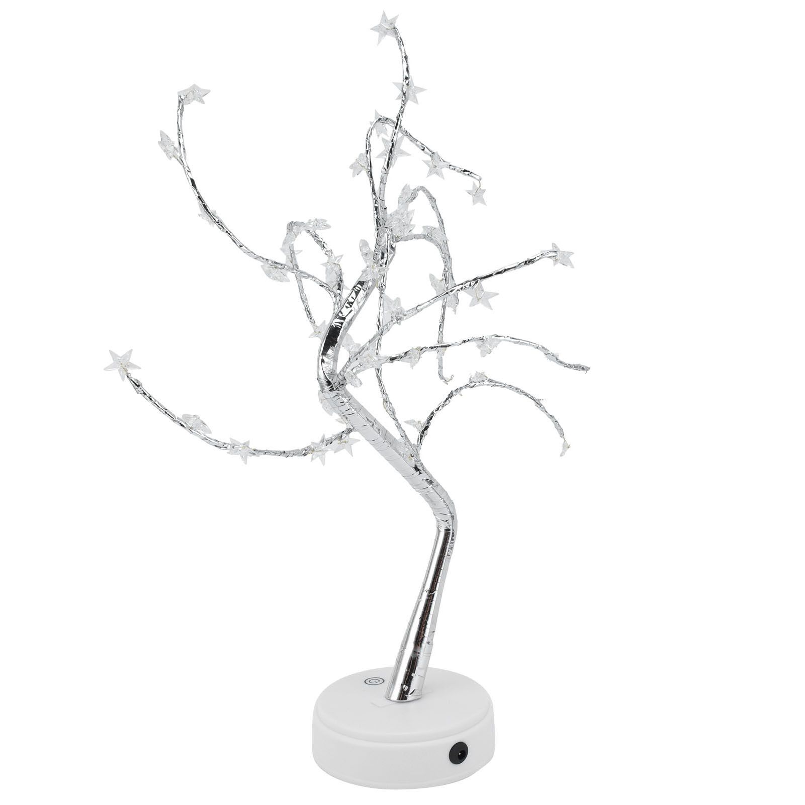 60LEDs Night Light USB Powered Light Copper Wire Night Lamp Artificial Tree view 9