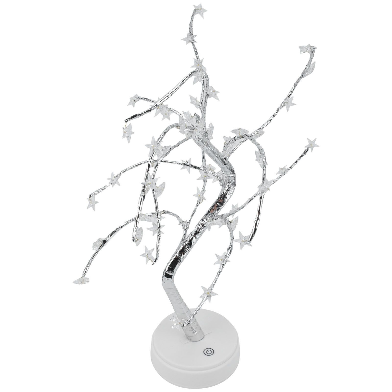 60LEDs Night Light USB Powered Light Copper Wire Night Lamp Artificial Tree view 10