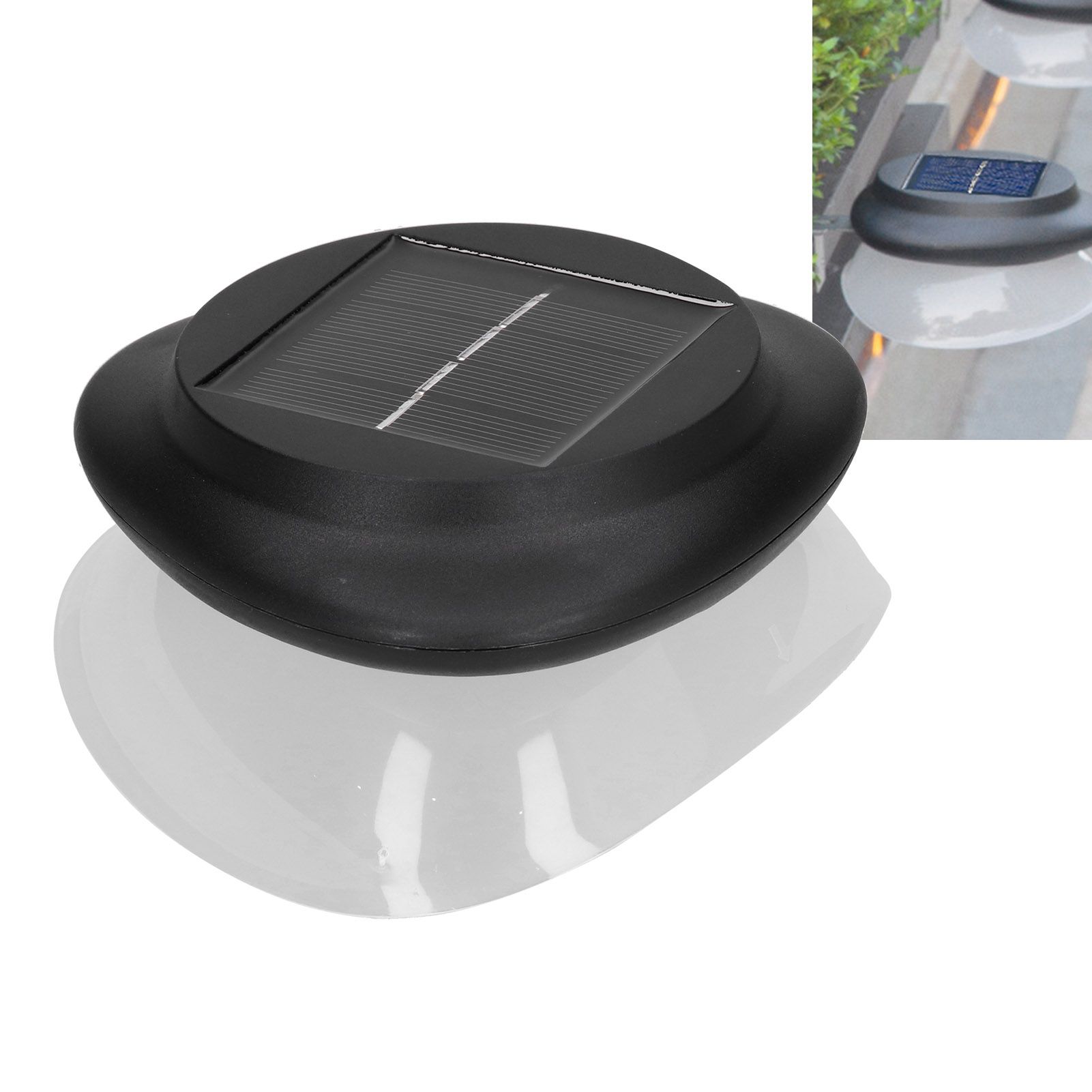 Solar Light 9LEDs IP55 Waterproof 6500K White Light Solar Light Sensor Garden view 12