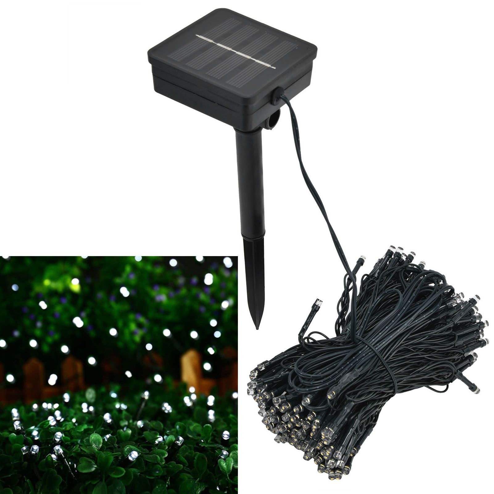 Solar Light String 200LEDs Garden Lawn Decorative Light Outdoor Waterproof view 11