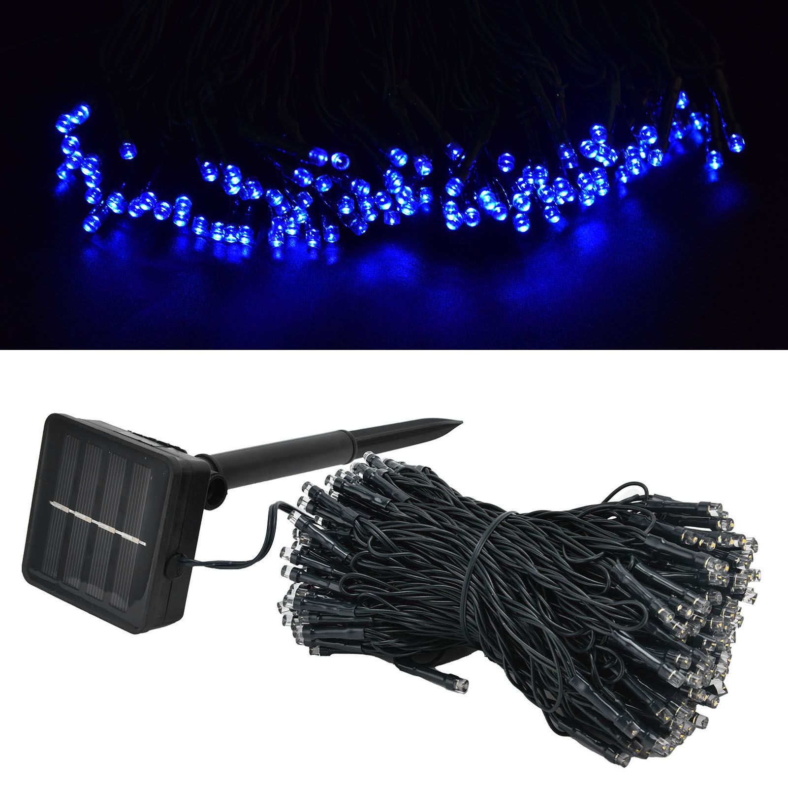 Solar Light String 200LEDs Garden Lawn Decorative Light Outdoor Waterproof view 12