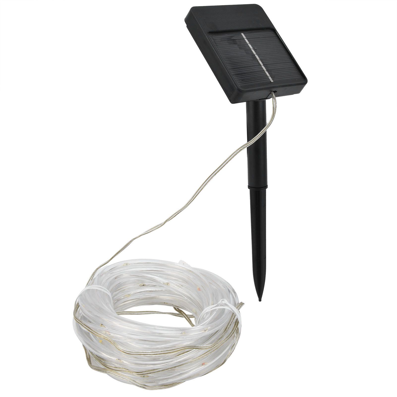 Solar String Light 7m 50LEDs Solar Tube Light Outdoor Waterproof Garden view 9