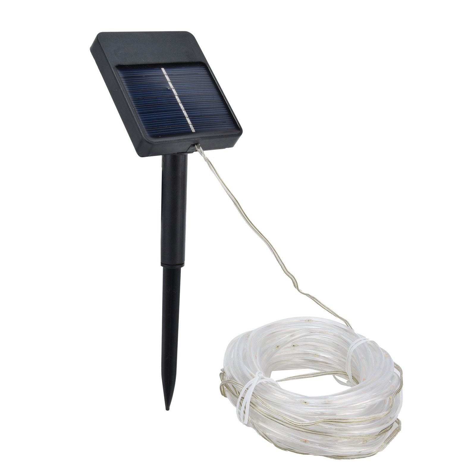 50LED Solar Rope Lights Outdoor Waterproof 7M Colorful Tube String Light for view 5