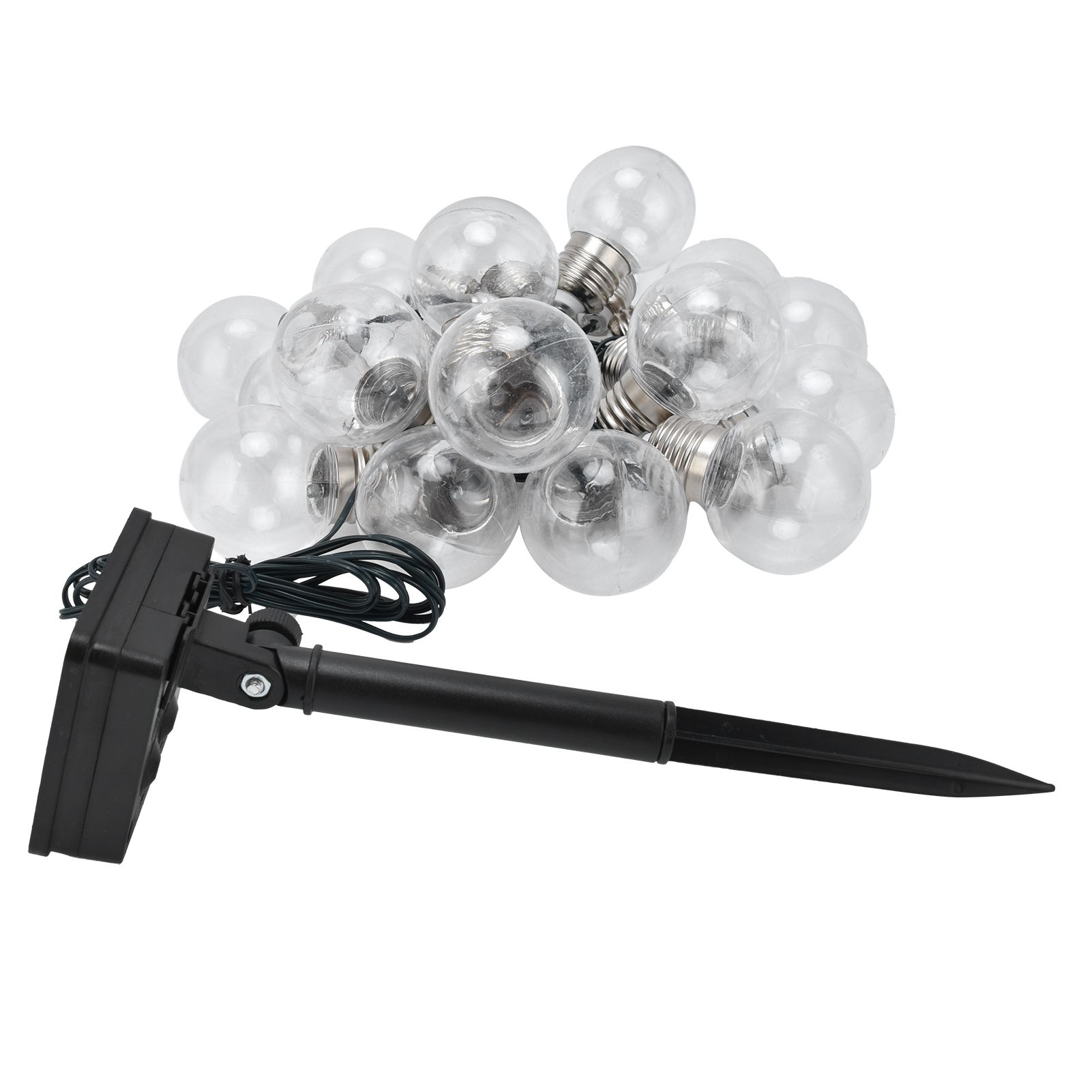 20LEDs G50 Solar Bulb Light String Outdoor Waterproof for Garden Wedding view 6