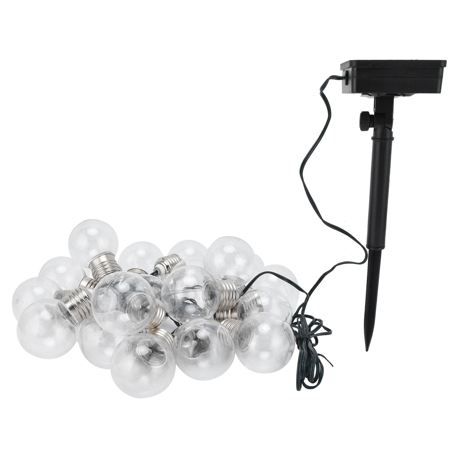 20LEDs G50 Solar Bulb Light String Outdoor Waterproof for Garden Wedding view 7