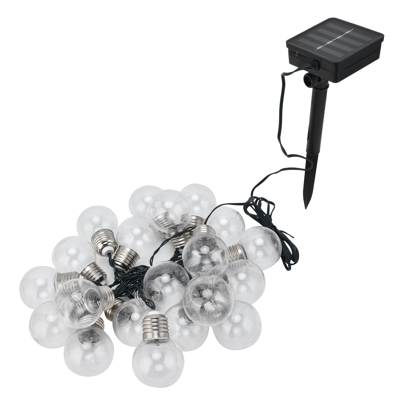 20LEDs G50 Solar Bulb Light String Outdoor Waterproof for Garden Wedding view 9