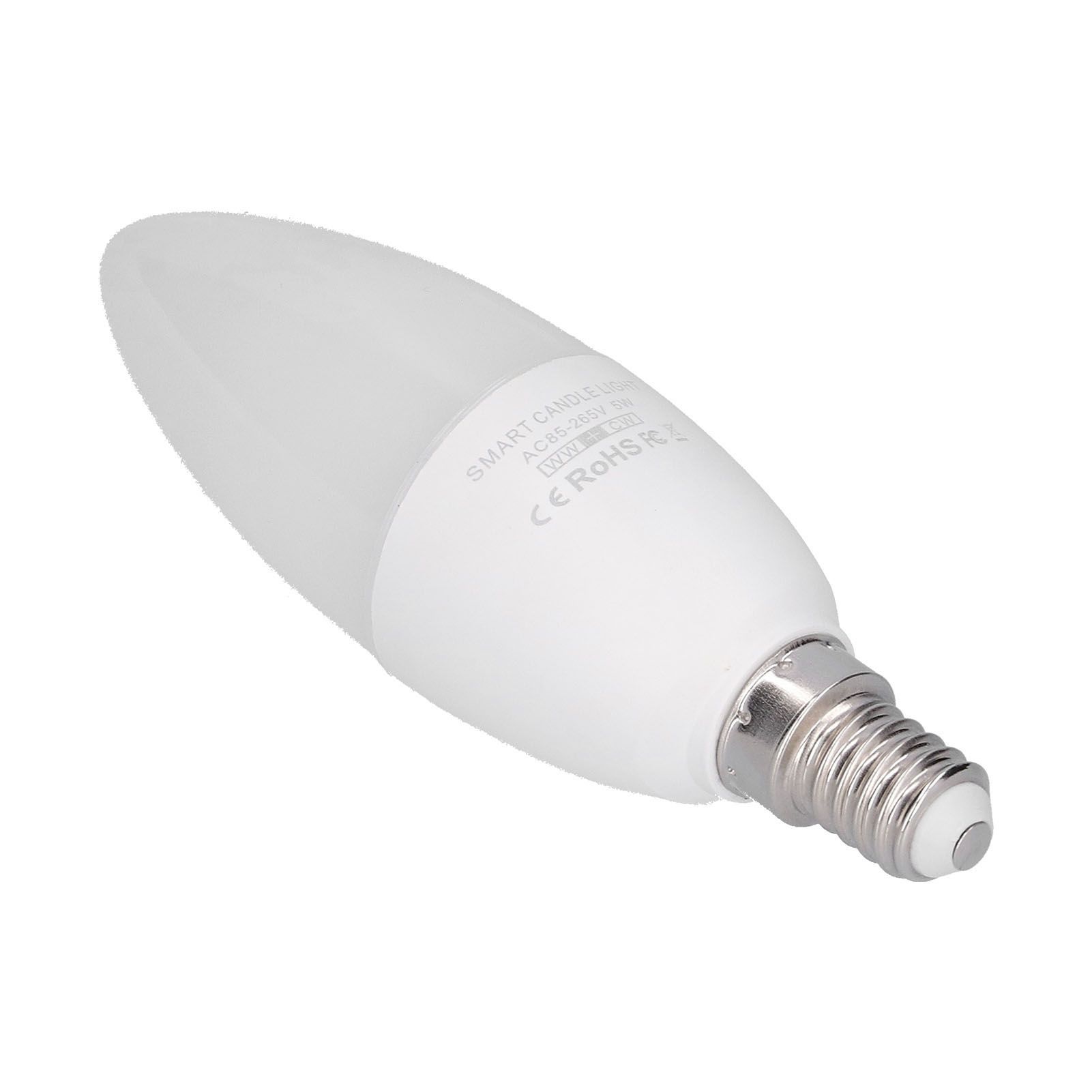 Wifi Smart Lamp Bulb E14 Bright Household APP Remote Control LED Bulb for Tuya view 7