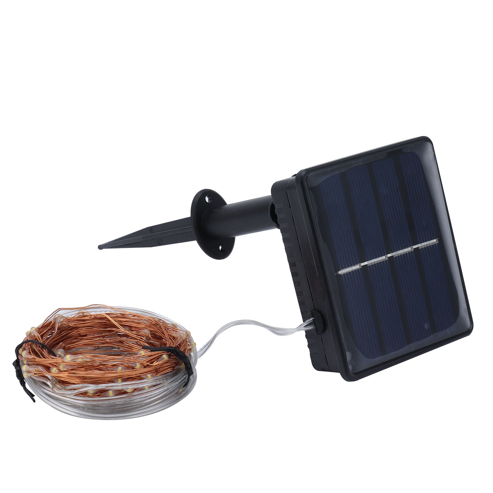 Solar Copper Wire Light 8 Lighting Modes Outdoor Waterproof String Light for view 3
