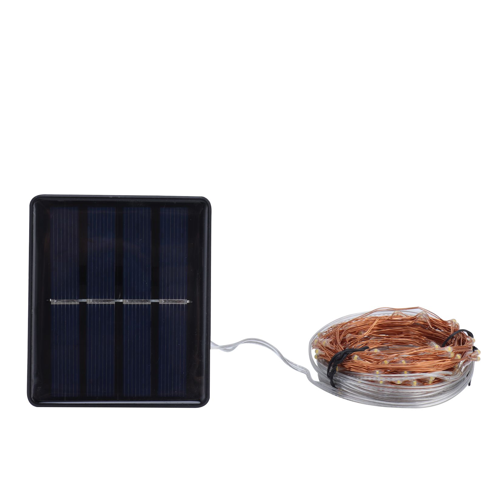 20m/65.6ft 200LEDs Light String Solar Lawn Lamp Copper Wire Lamp Waterproof view 2