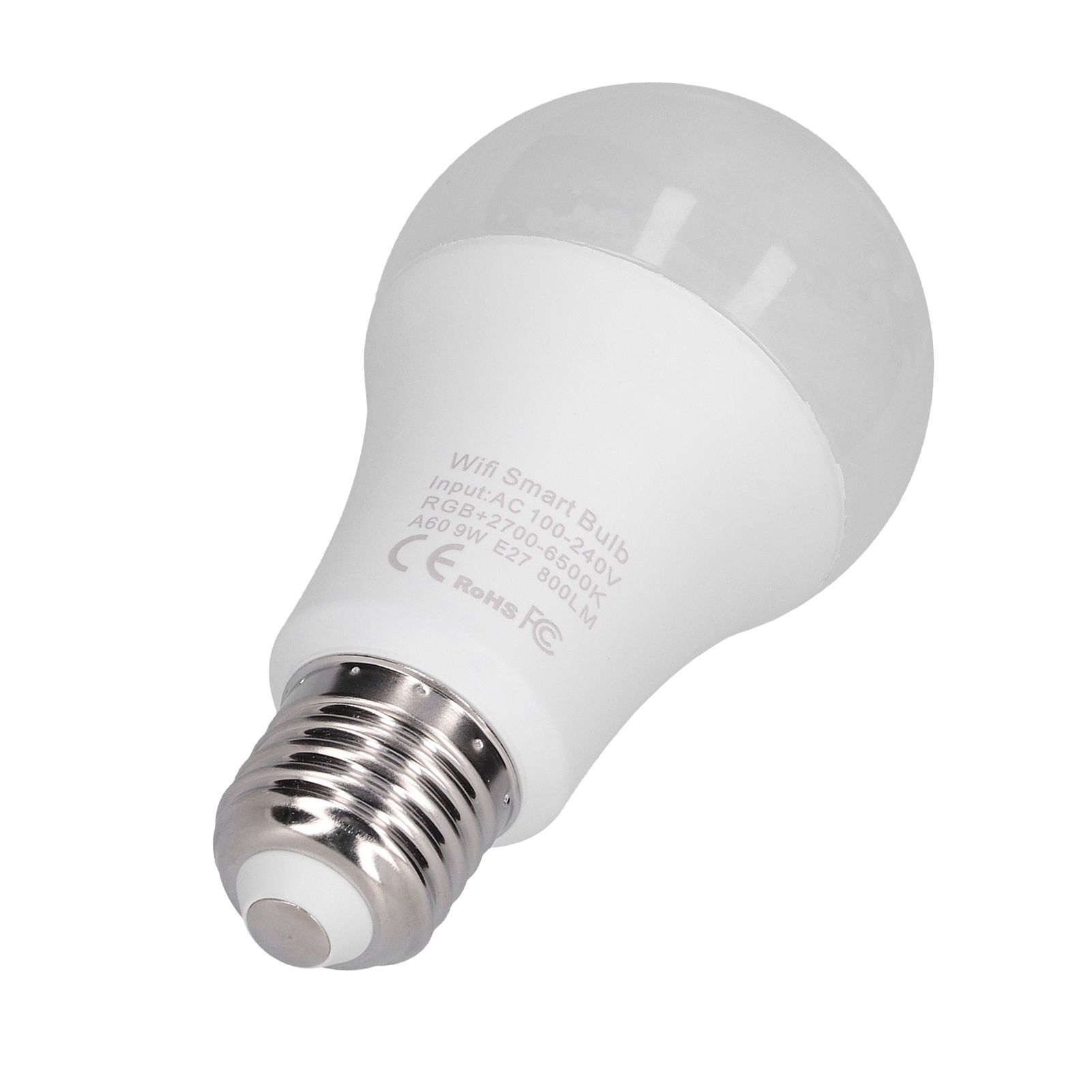 9W WiFi Light Bulb E27 Color Changing RGB Bulb Support for Google Voice view 9