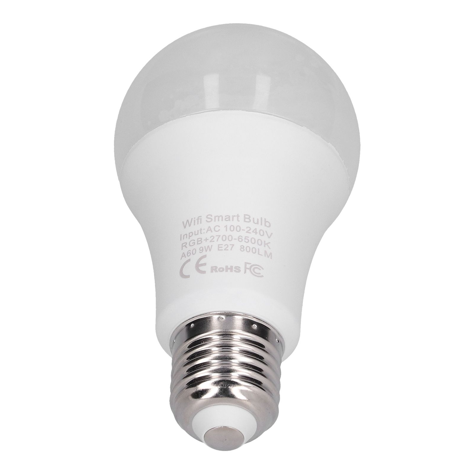 9W WiFi Light Bulb E27 Color Changing RGB Bulb Support for Google Voice view 10