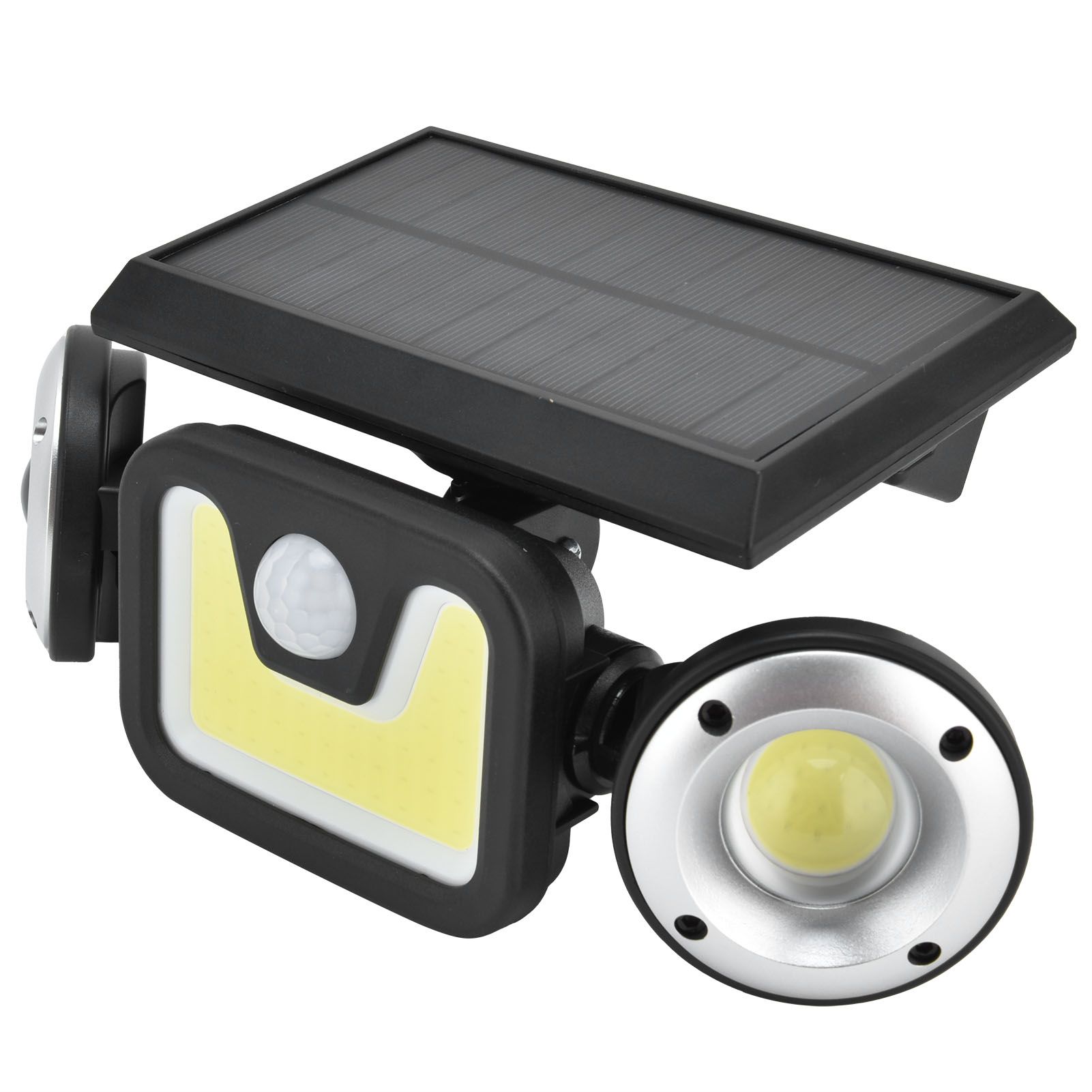 Solar Motion Sensor Light Rotatable LED Flood Light IP65 Waterproof Wall Lamp