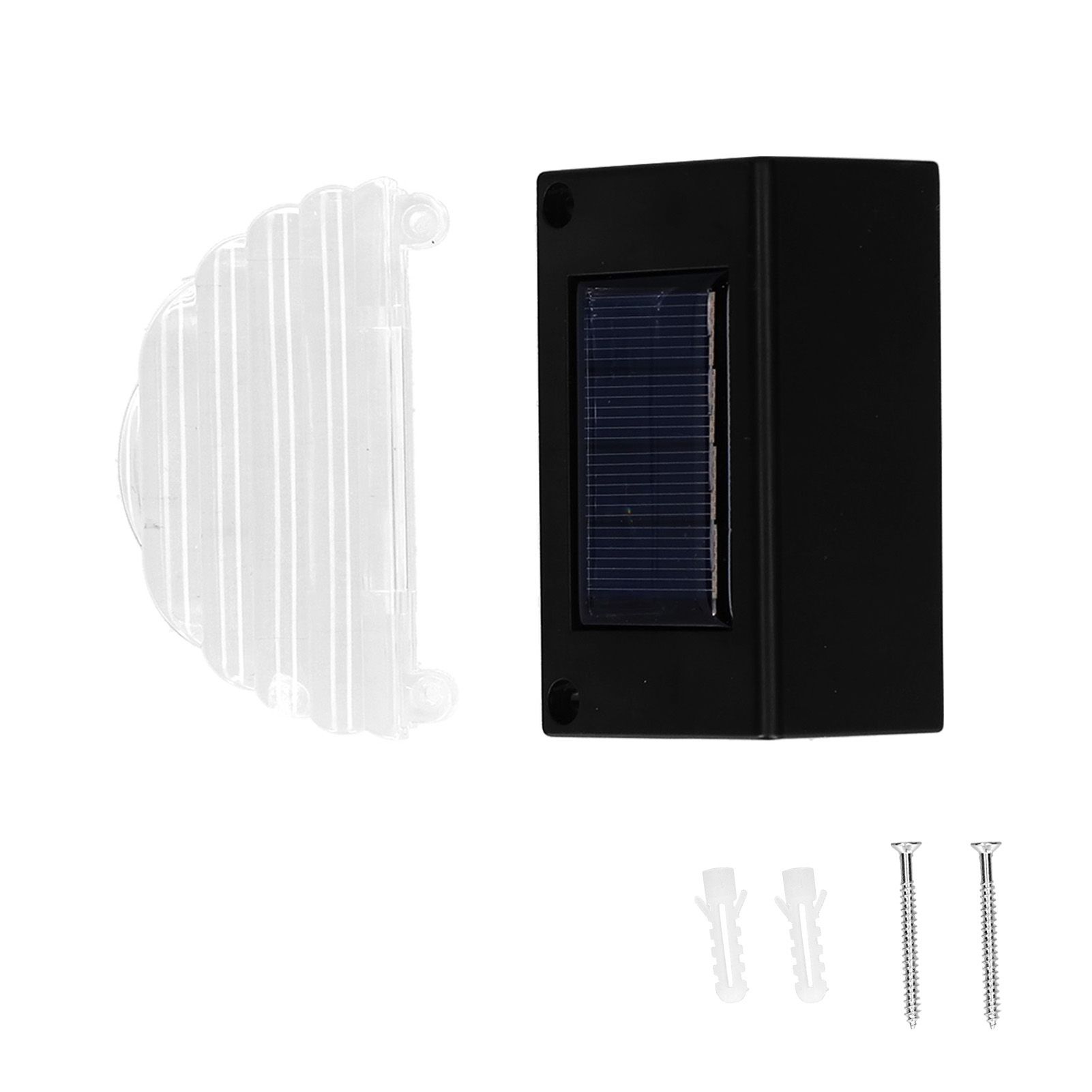 4pcs Solar Light IP65 Waterproof Deck Lamp Warm Light and RGB Mode Decorative view 2
