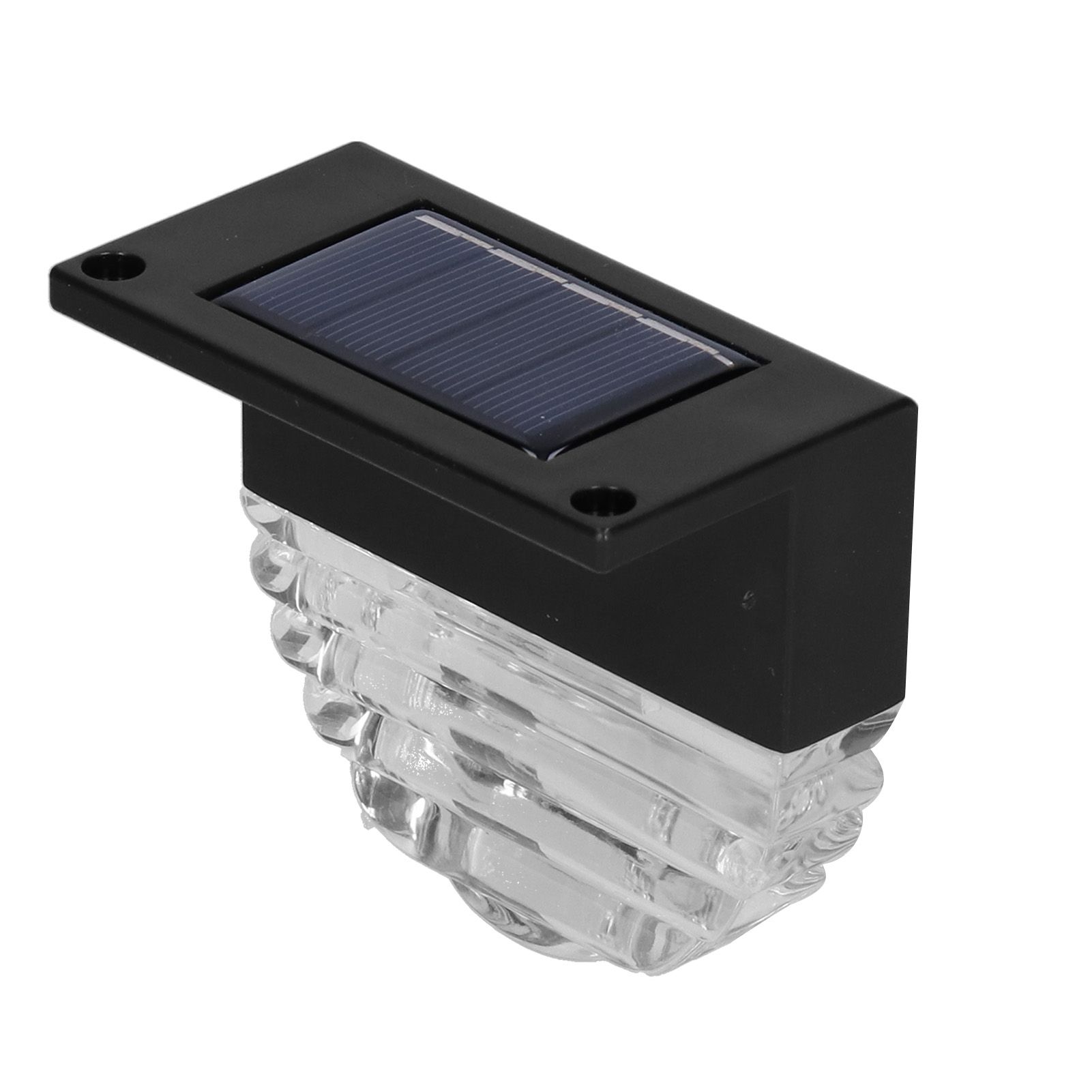 4pcs Solar Light IP65 Waterproof Deck Lamp Warm Light and RGB Mode Decorative view 6