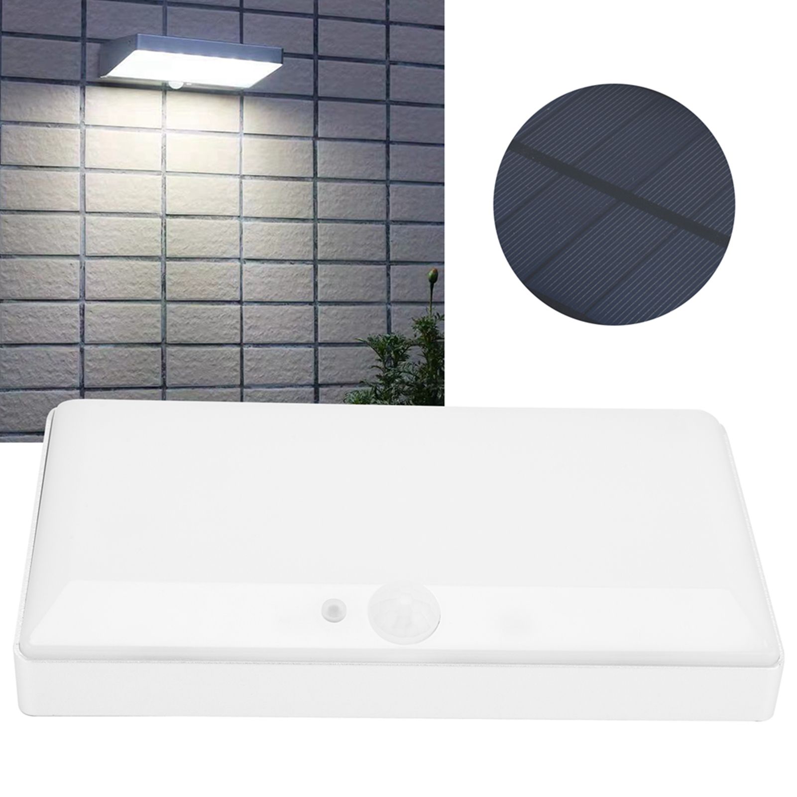 48LED Wall Lamp Solar Power Body Induction Light with 3 Lighting Modes for view 11