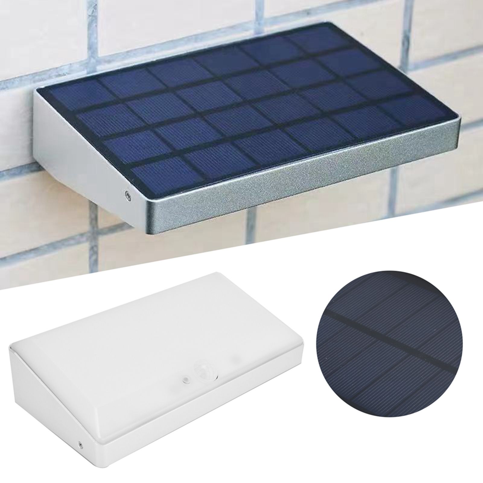 48LED Wall Lamp Solar Power Body Induction Light with 3 Lighting Modes for view 12