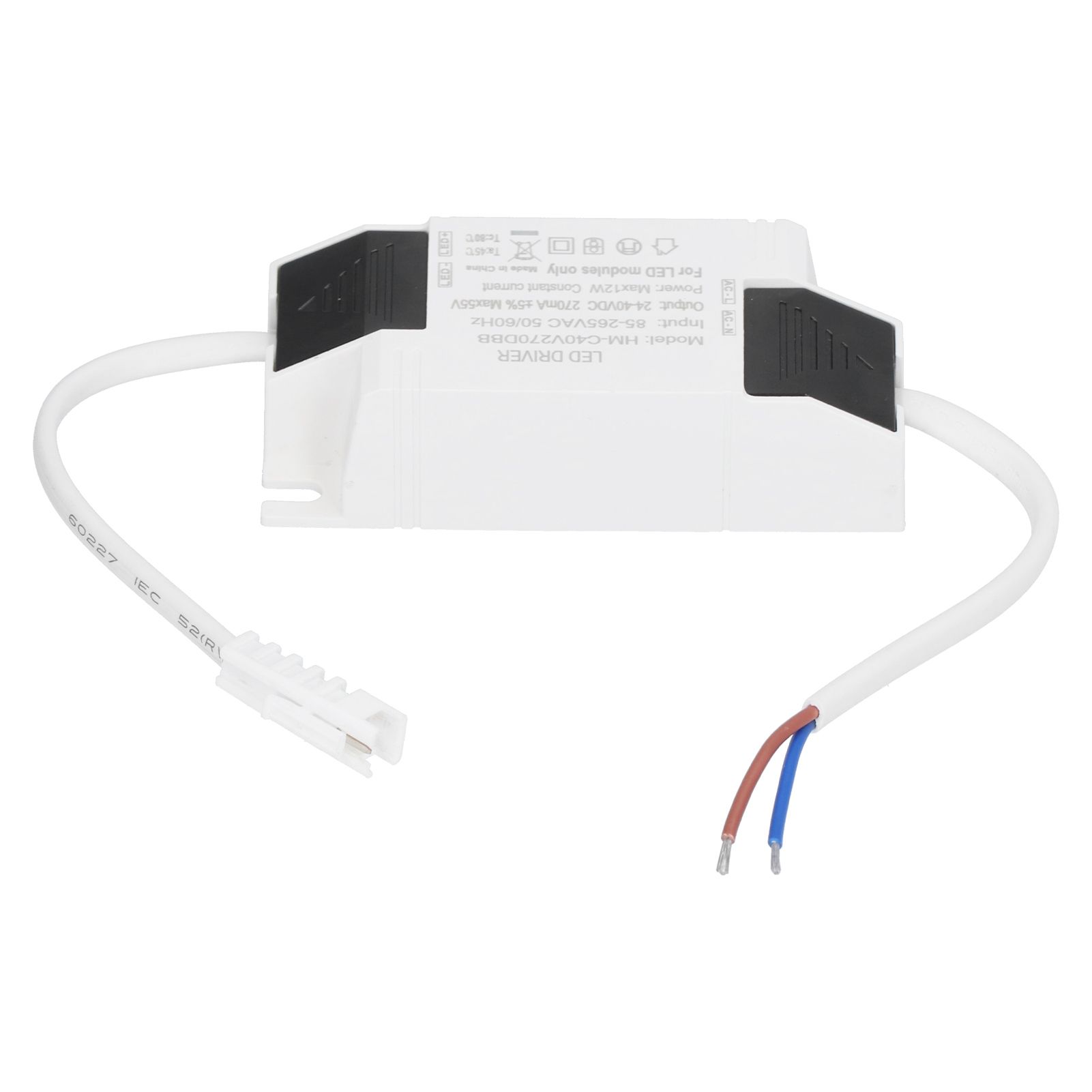12W LED Driver Constant Current 270mA Input AC85‑265V Output DC24‑40V Power view 5