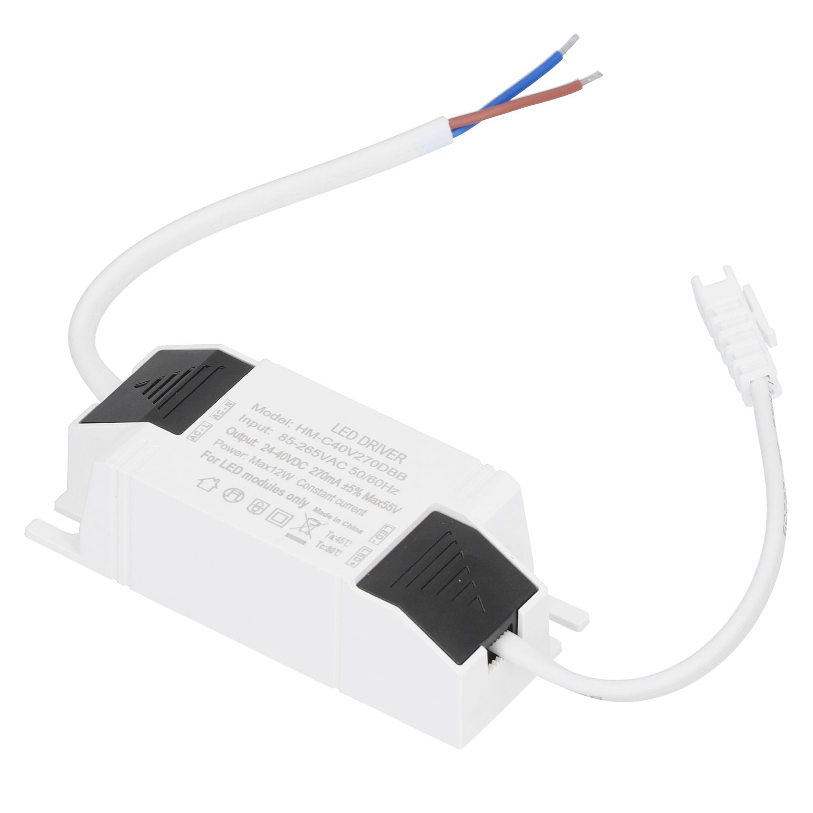 12W LED Driver Constant Current 270mA Input AC85‑265V Output DC24‑40V Power view 6