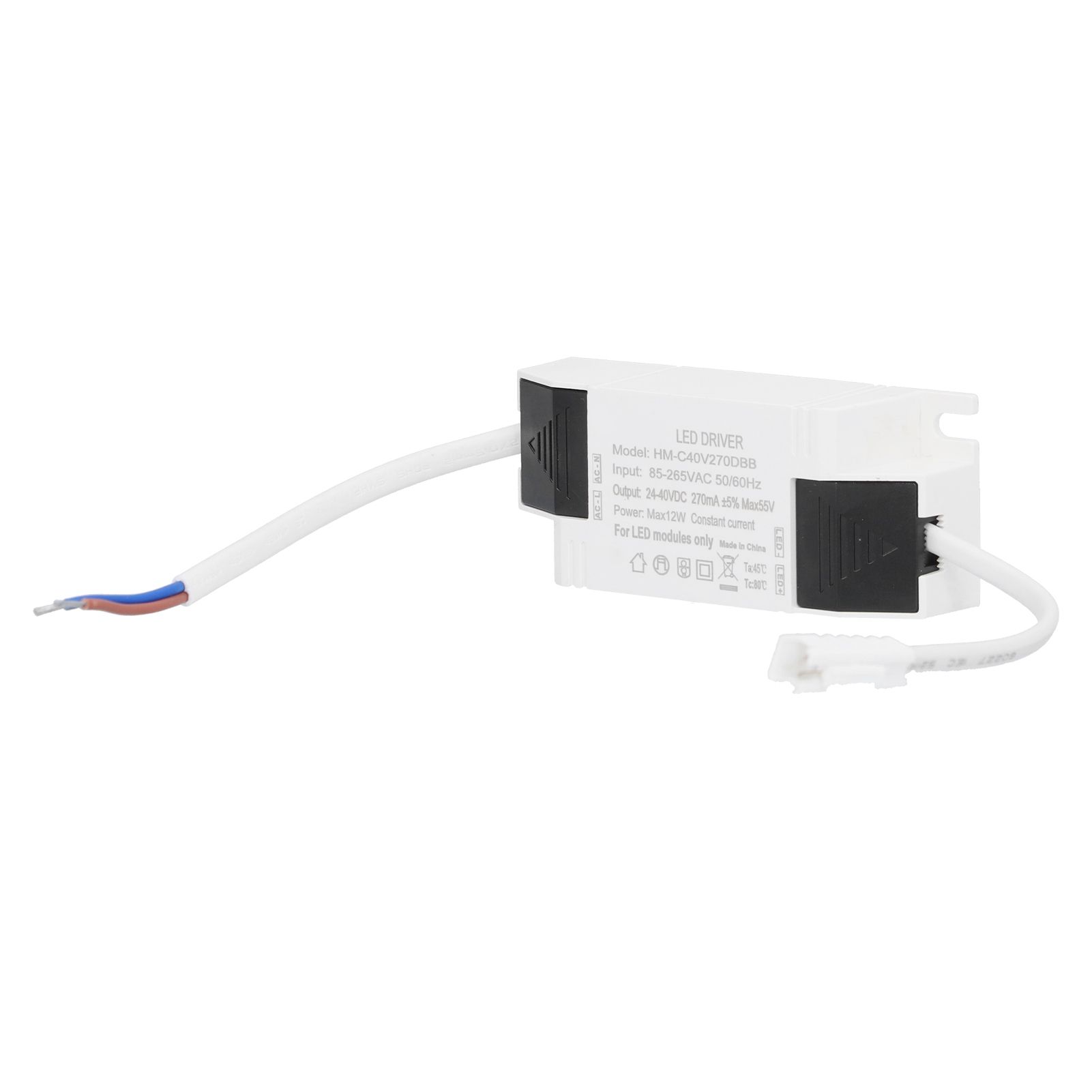 12W LED Driver Constant Current 270mA Input AC85‑265V Output DC24‑40V Power view 10