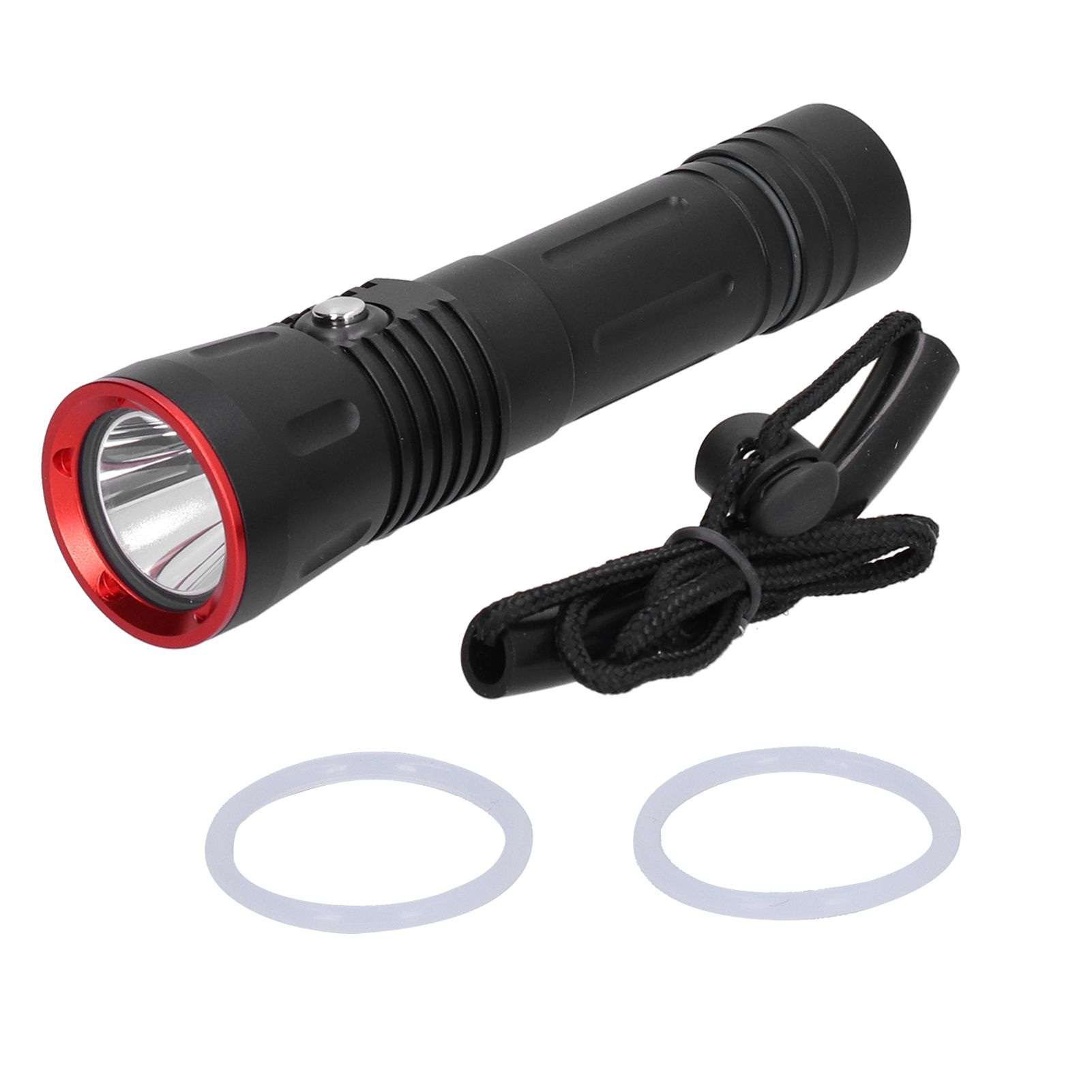 Professional 3000LM Diving Flashlight IP68 Waterproof Dive Light Ultra Bright view 2