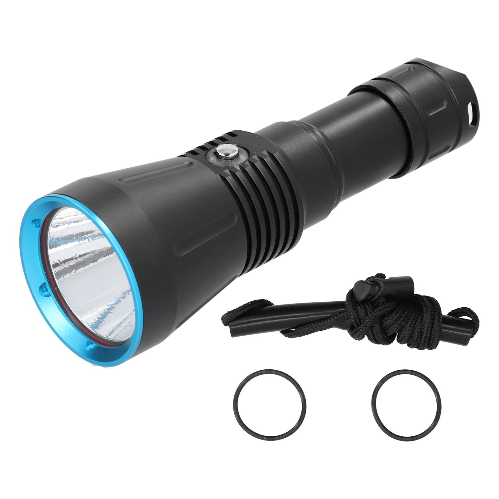 XHP70 Professional Diving Torch 10000lm Strong Light Flashlight for 150m view 2