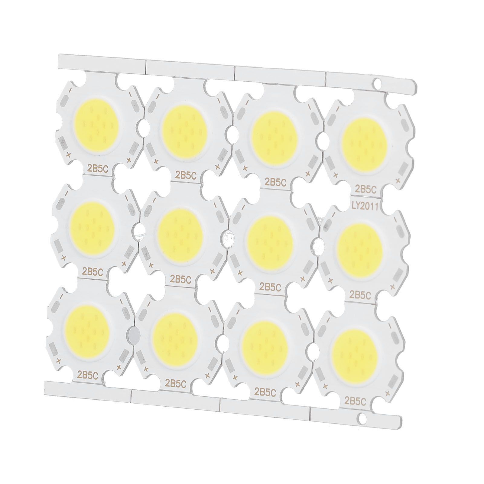 12Pcs LED Chips COB Light Emitter Component 5W 15‑17V for DIY Spotlights