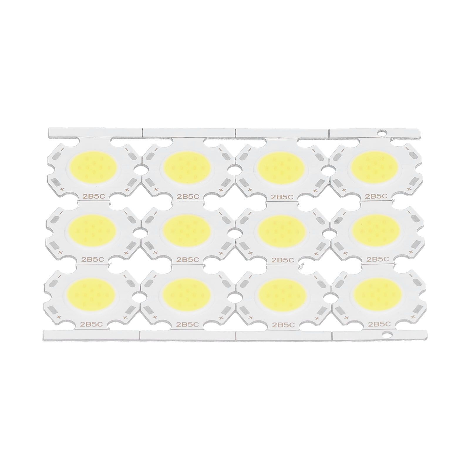 12Pcs LED Chips COB Light Emitter Component 5W 15‑17V for DIY Spotlights view 4