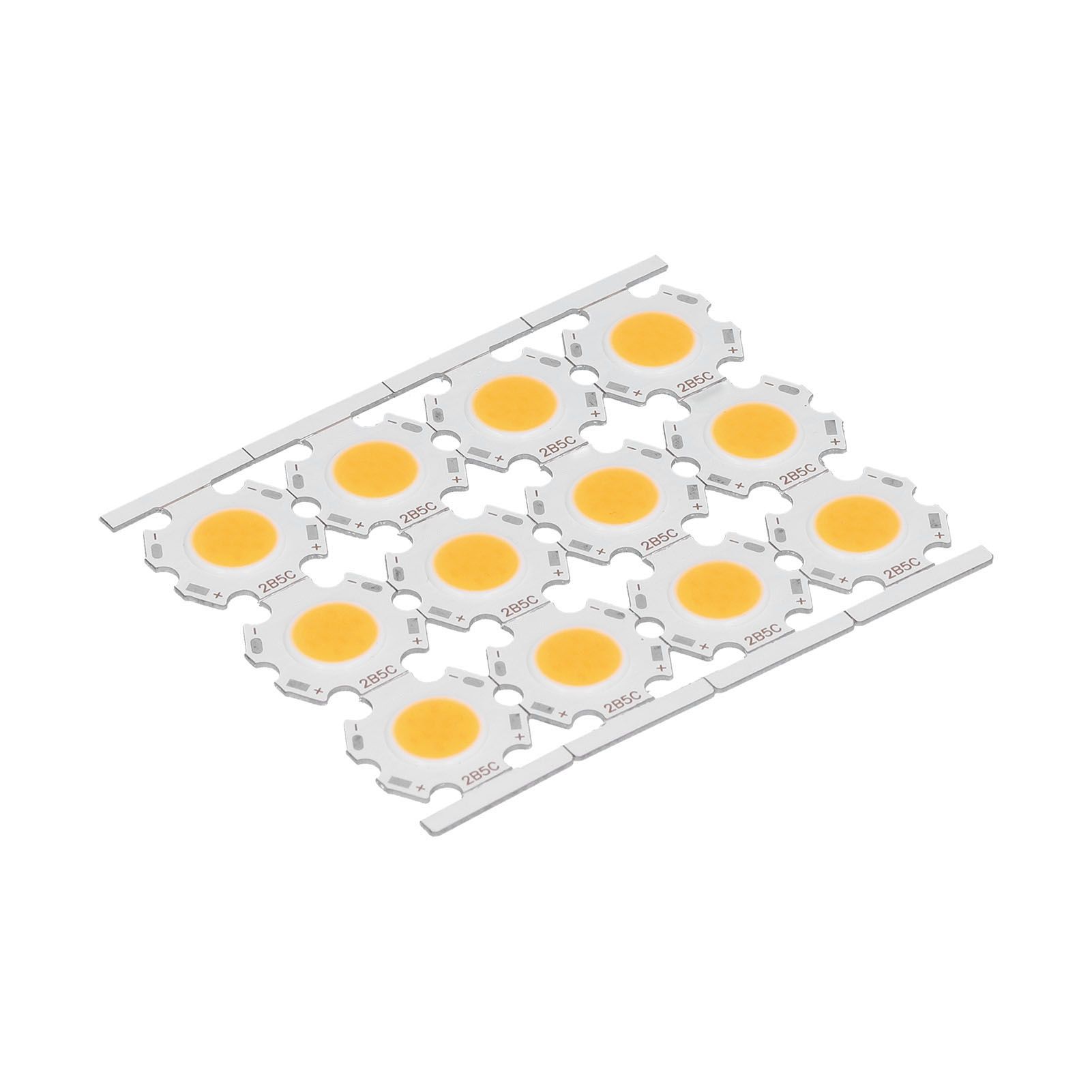 12Pcs LED Chips COB Light Emitter Component 5W 15‑17V for DIY Spotlights view 6