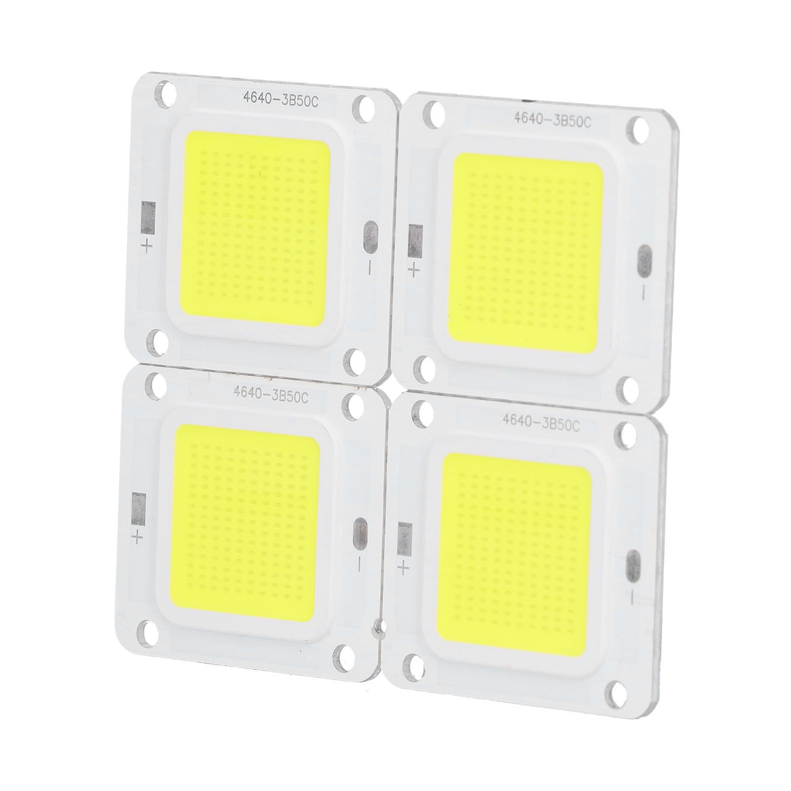 4Pcs COB LED Chip Light Source 6500K 60W 150‑170V for Spotlights Downlight