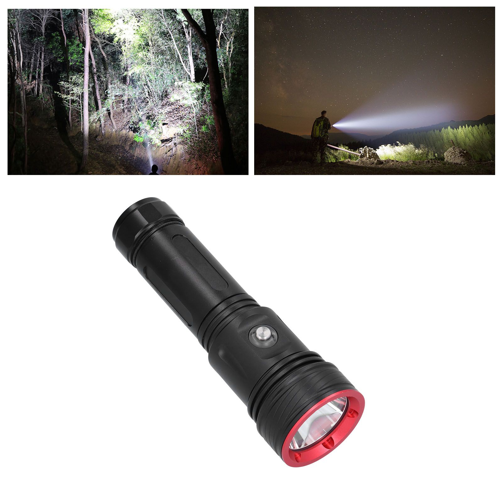XHP70.2 Professional Diving Light 3000lm IP68 Waterproof Strong Brightness view 11