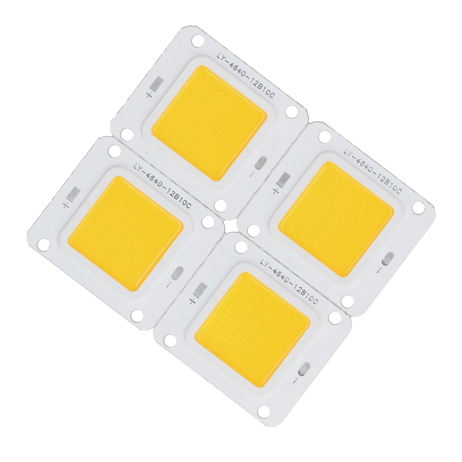 4Pcs COB Chip 3200K 60W 30‑34V LED Light Source for DIY Spot Light Downlight