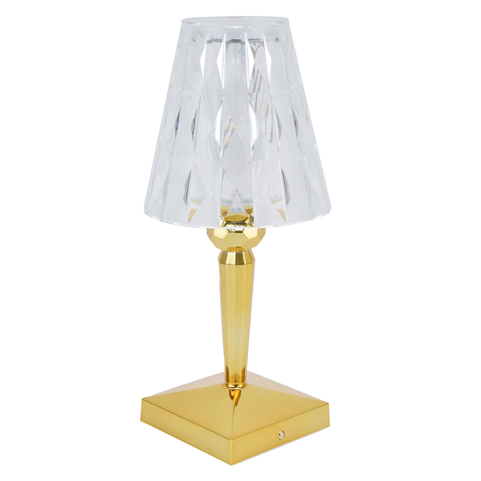 LED Crystal Table Lamp Dimable Desk Lamp USB Charging for Bedroom Decor Warm view 4