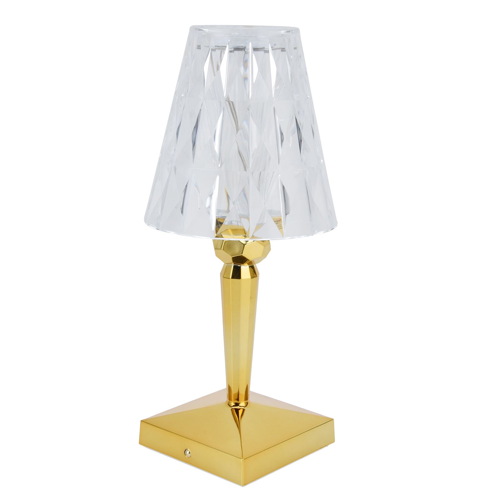 LED Crystal Table Lamp Dimable Desk Lamp USB Charging for Bedroom Decor Warm view 6