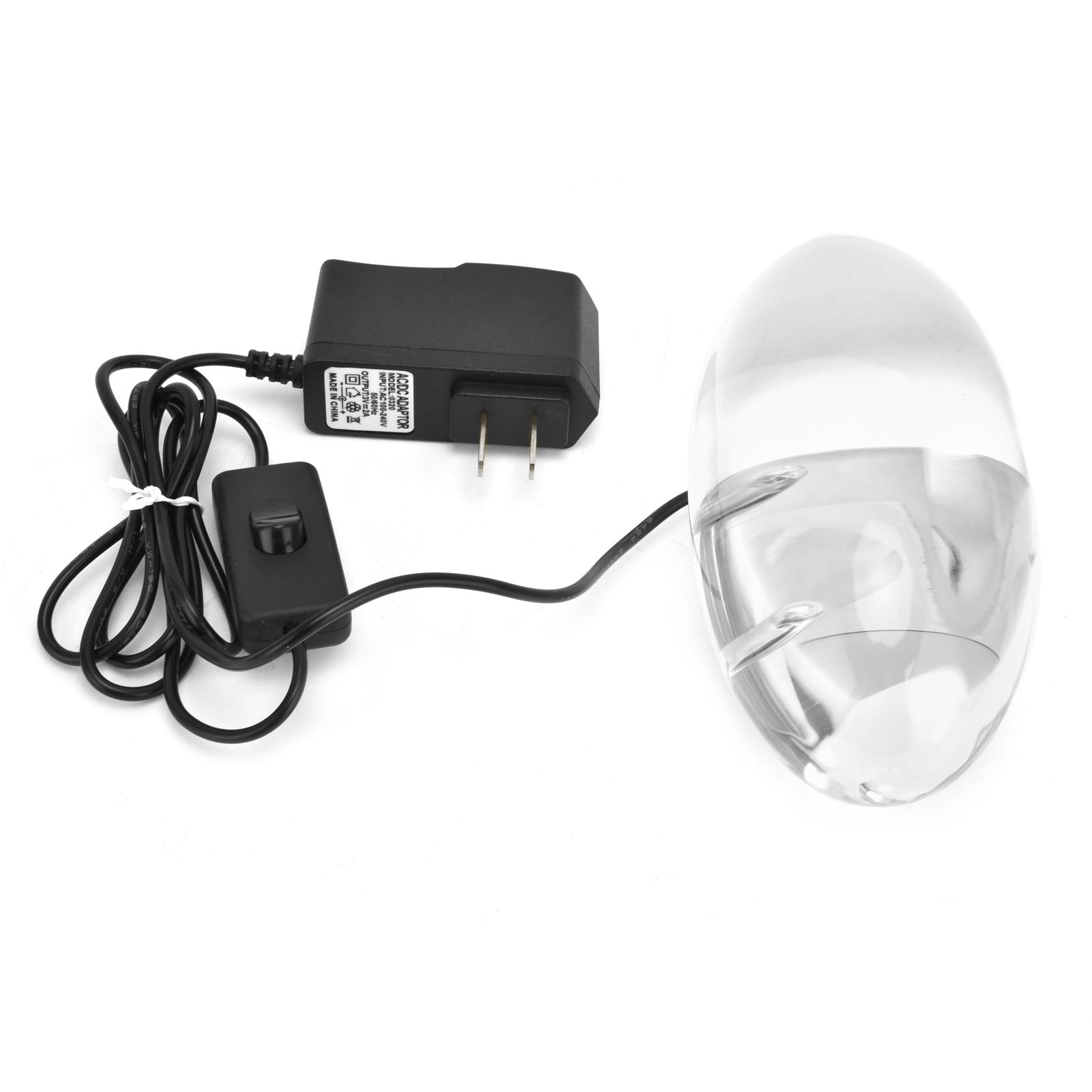 LED Crystal Table Lamp Projection Lamp for Bedroom Study Living Room Decor
