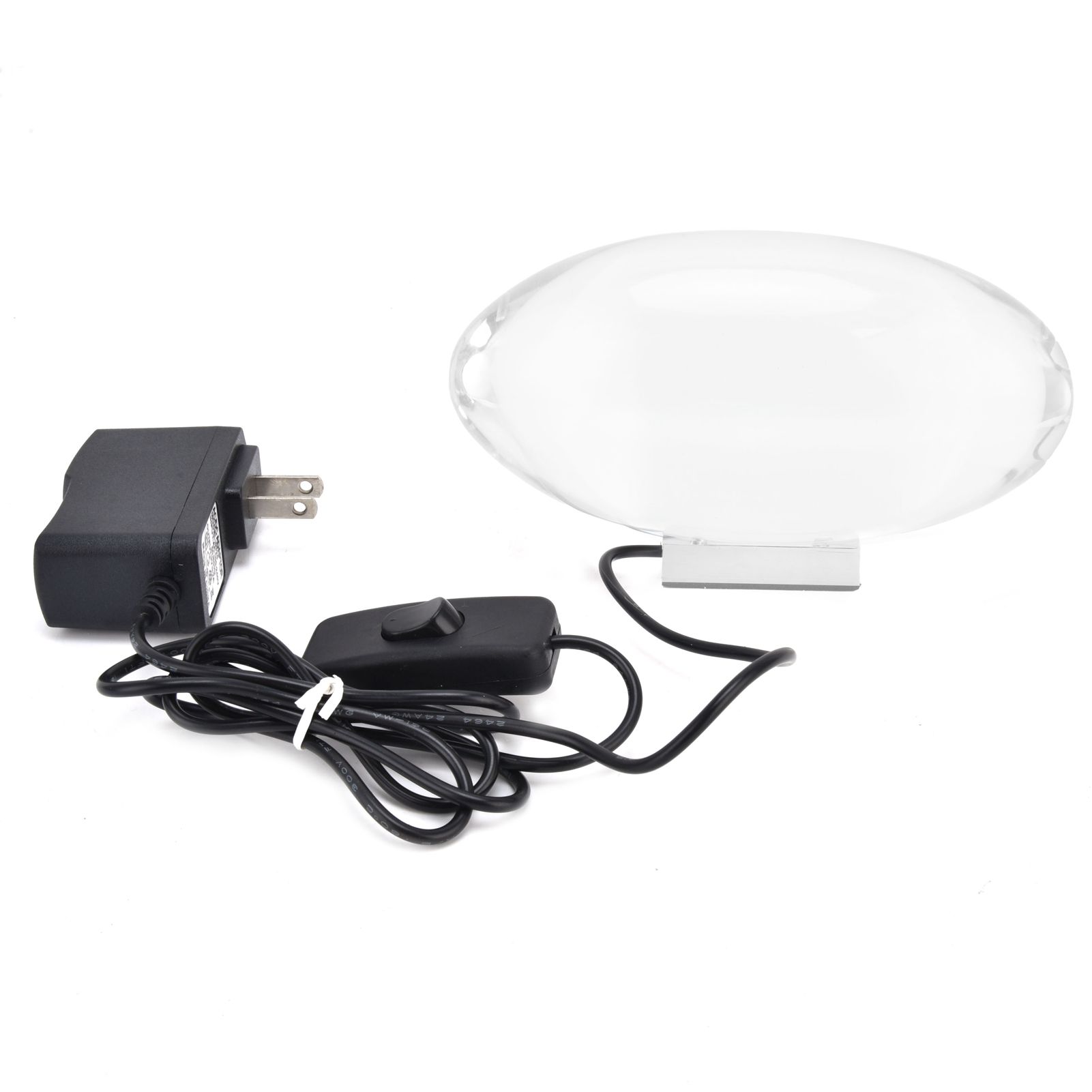 LED Crystal Table Lamp Projection Lamp for Bedroom Study Living Room Decor view 2