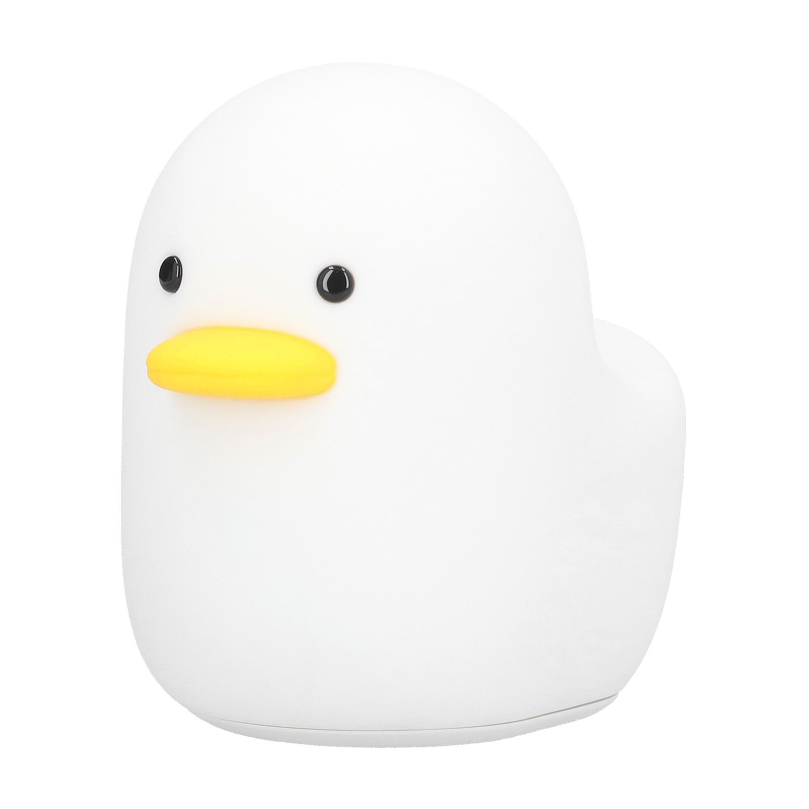 Night Light Cute Duck Shape Silicone USB Timing Night Lamp for Home Bedside view 6