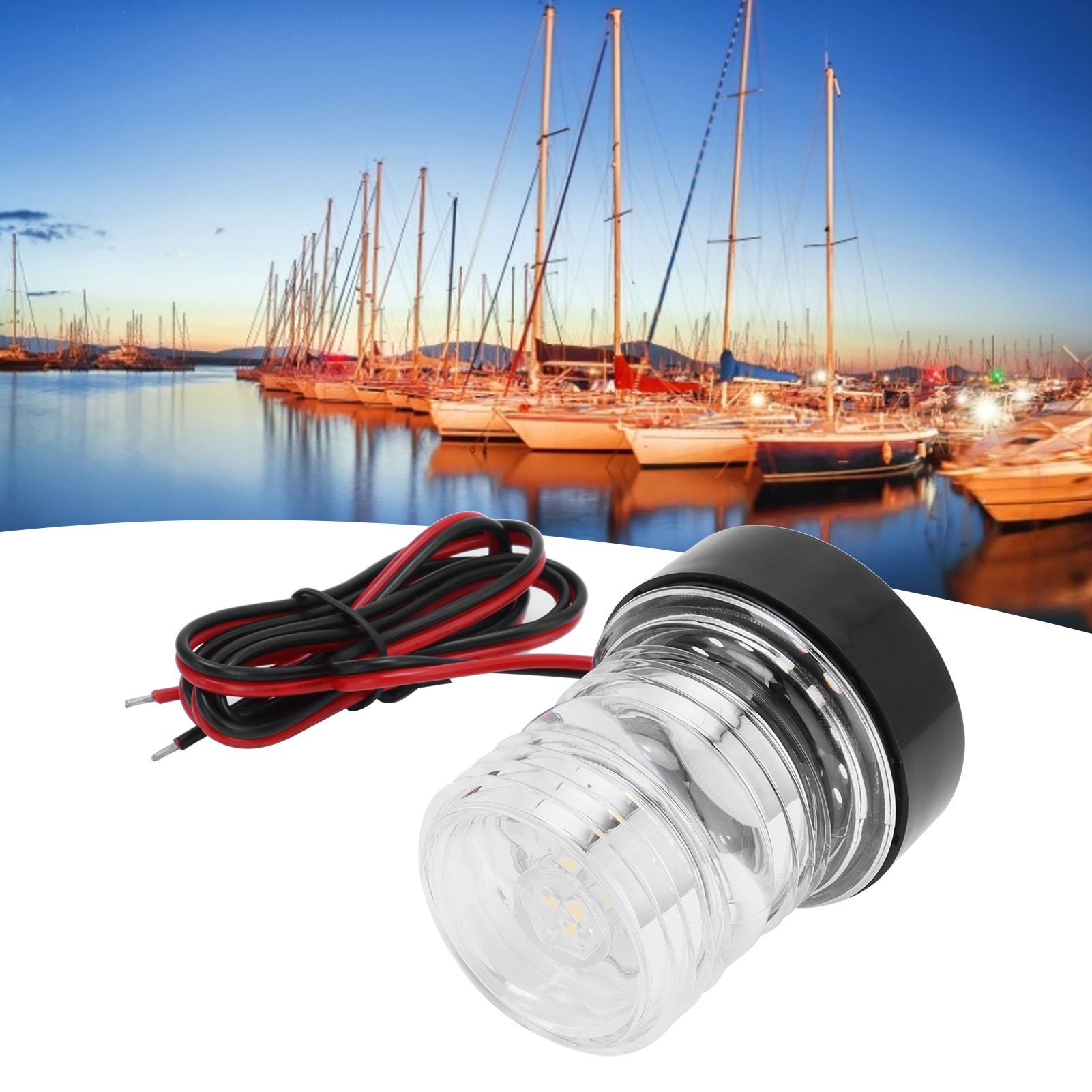 Marine Navigation Light 360 Degree Navigation Anchor 33LED Marine Deck Signal view 11