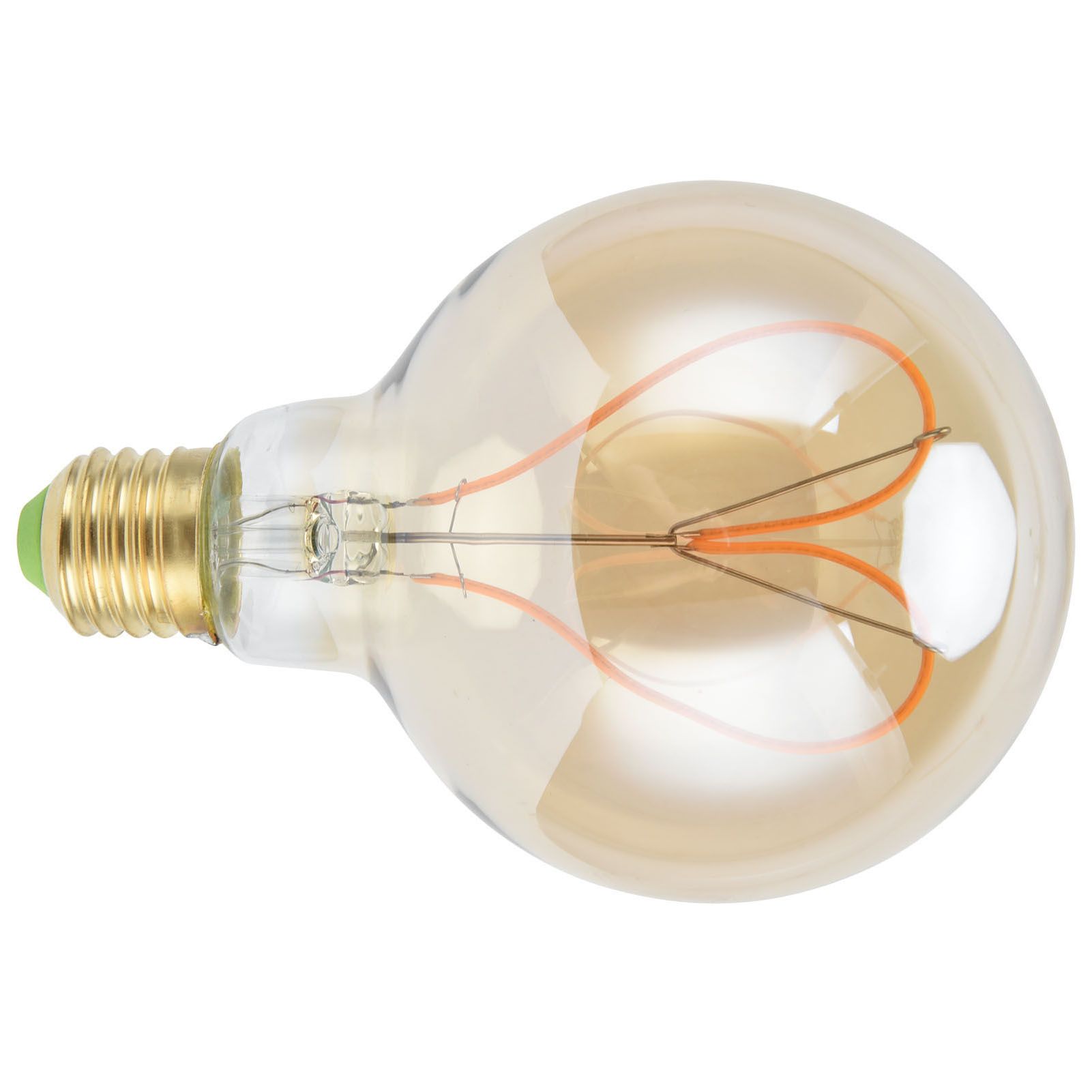 G95 Heart Shaped LED Retro Bulb E27 Dimmable Vintage Light Bulb 110V 4W for view 6