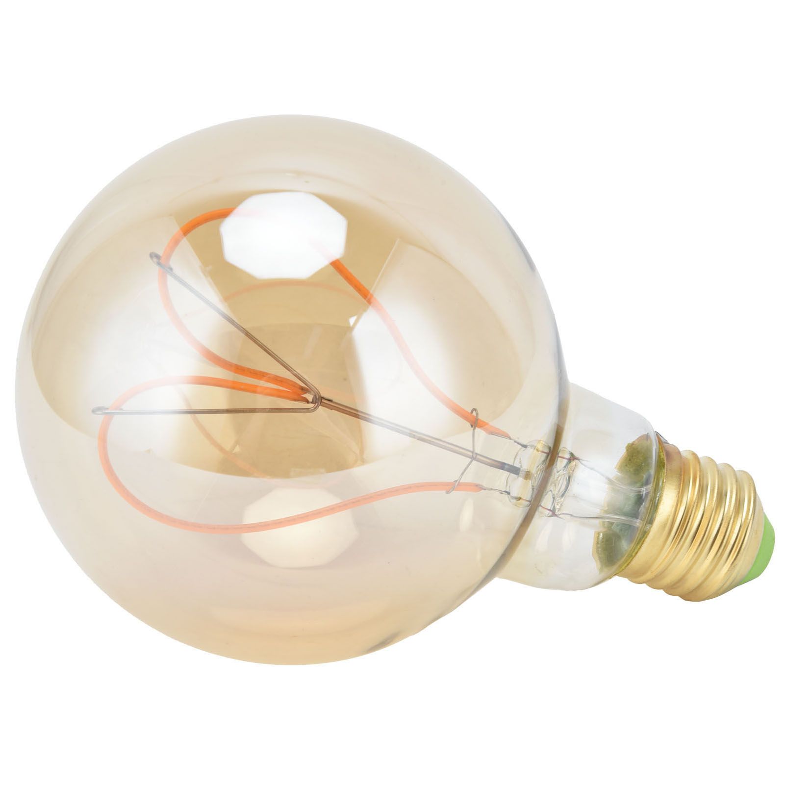 G95 Heart Shaped LED Retro Bulb E27 Dimmable Vintage Light Bulb 110V 4W for view 7