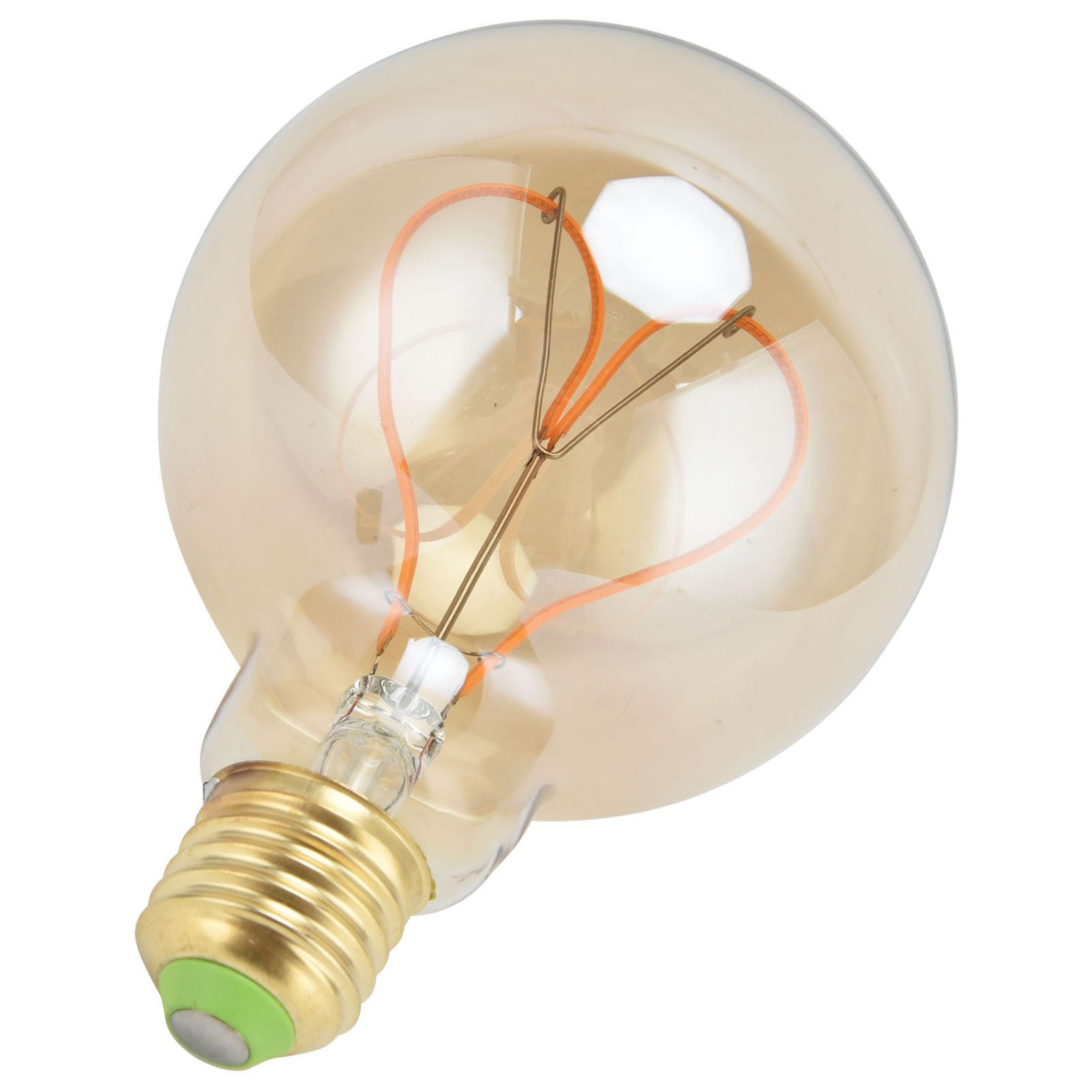 G95 Heart Shaped LED Retro Bulb E27 Dimmable Vintage Light Bulb 110V 4W for view 10