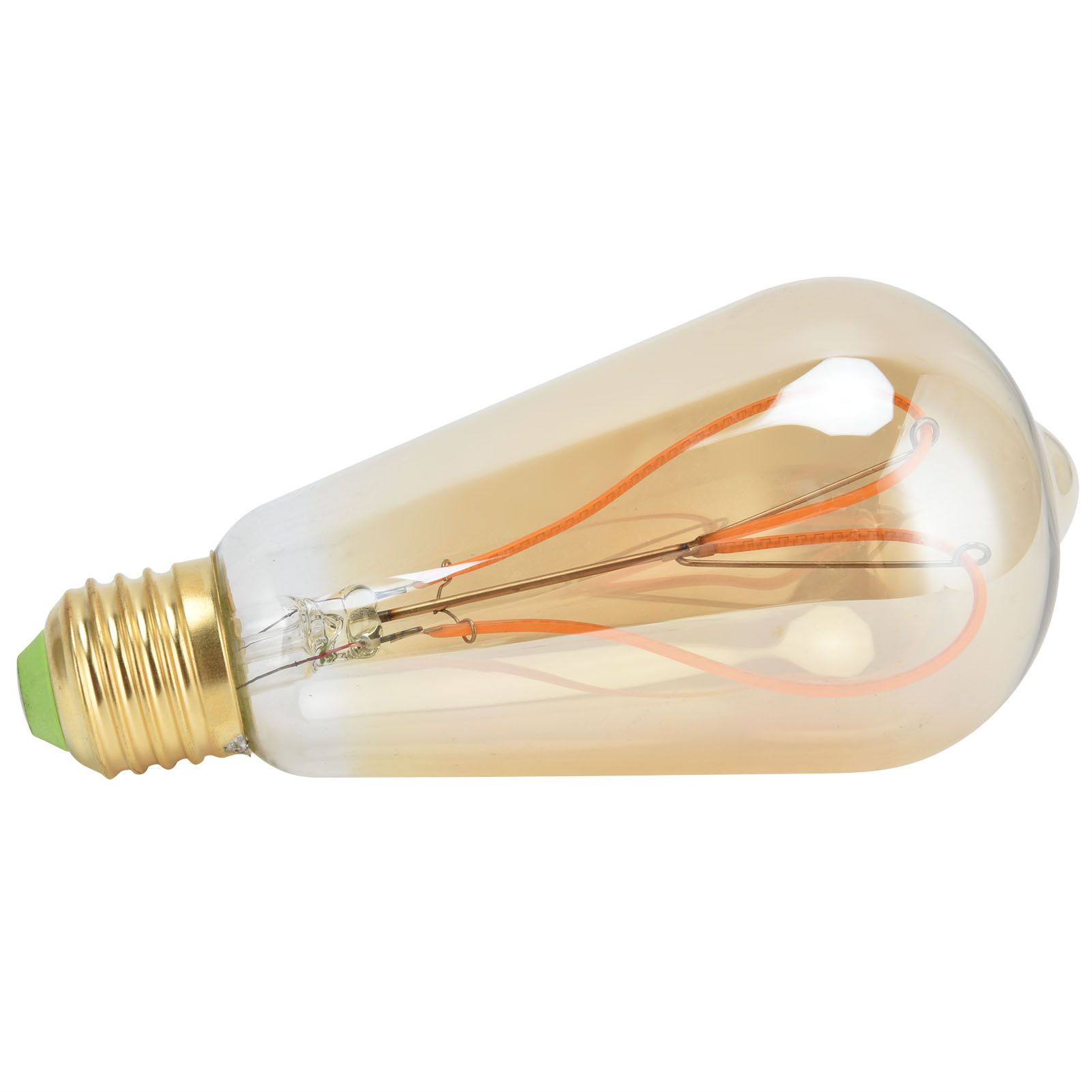 LED Bulb Love Heart Peach Heart Filament Antique Lamp Retro Bulb 110V E27 Lamp view 3