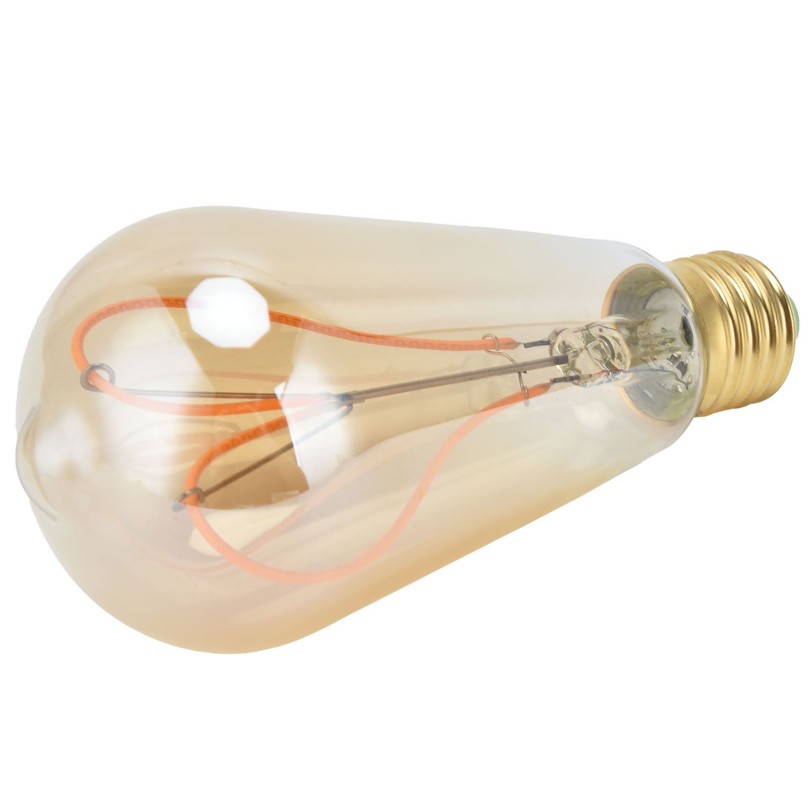 LED Bulb Love Heart Peach Heart Filament Antique Lamp Retro Bulb 110V E27 Lamp view 8