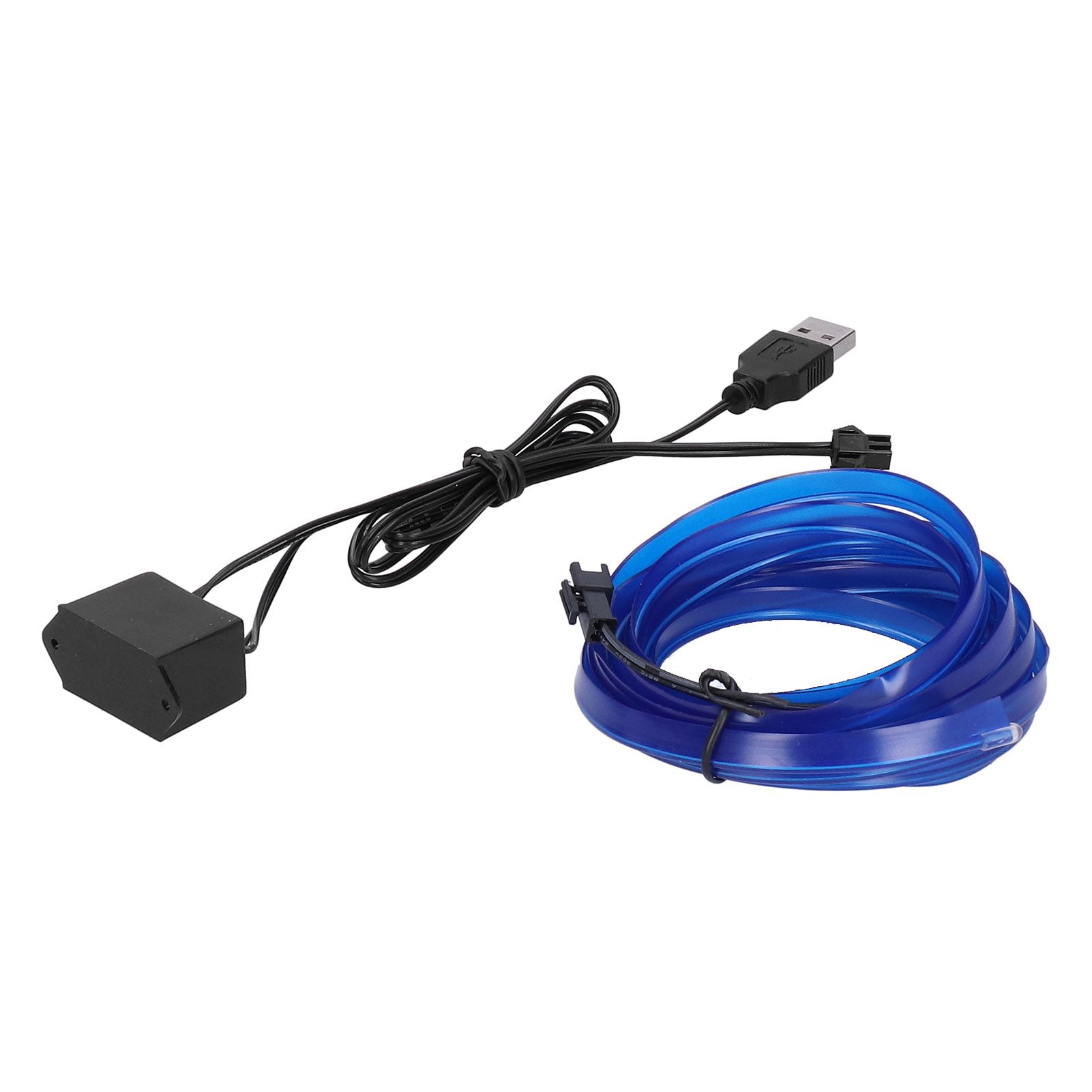 3 Meters / 9.8ft USB Car Ambient Light Flexible LED Light Strip Car Interior view 4