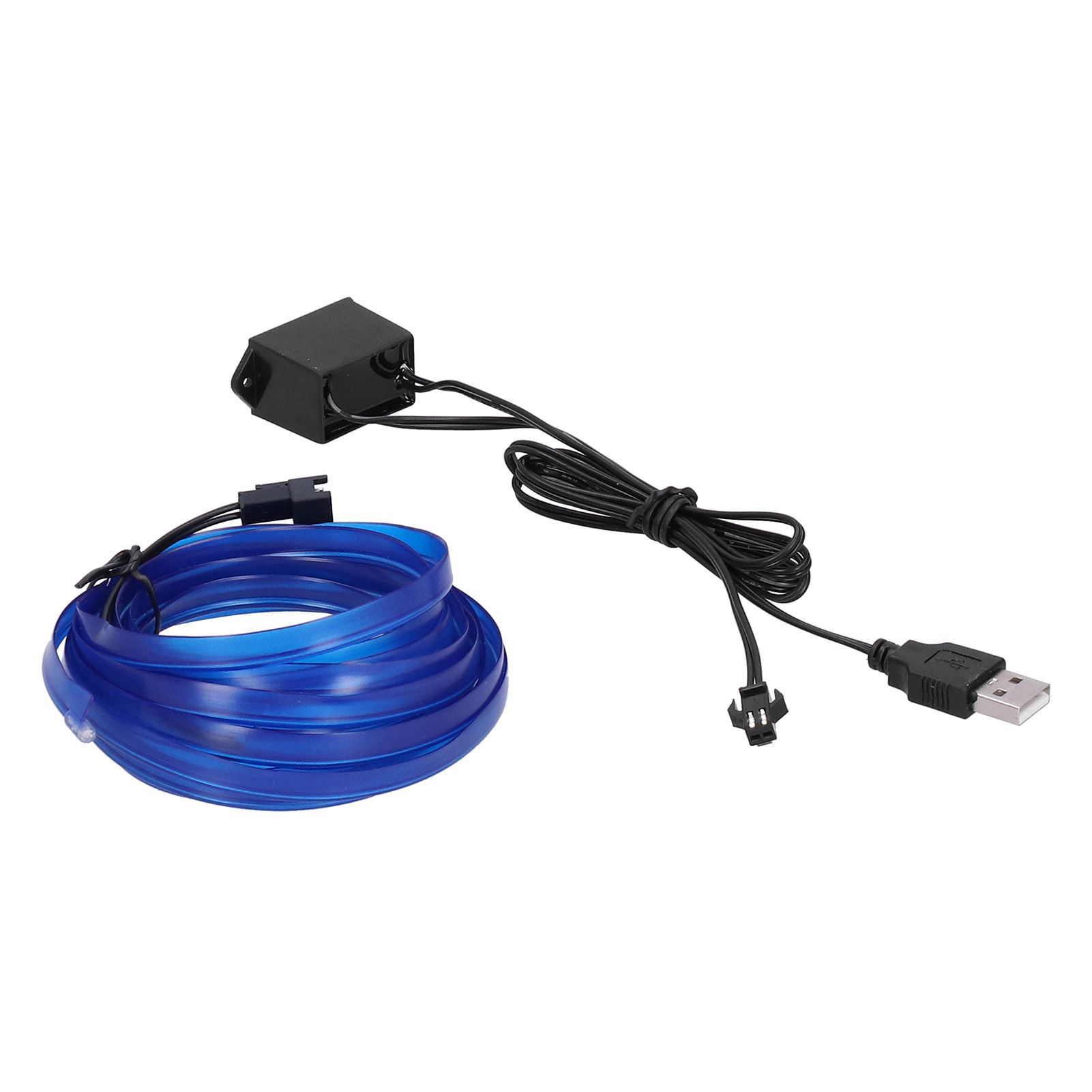3 Meters / 9.8ft USB Car Ambient Light Flexible LED Light Strip Car Interior view 5