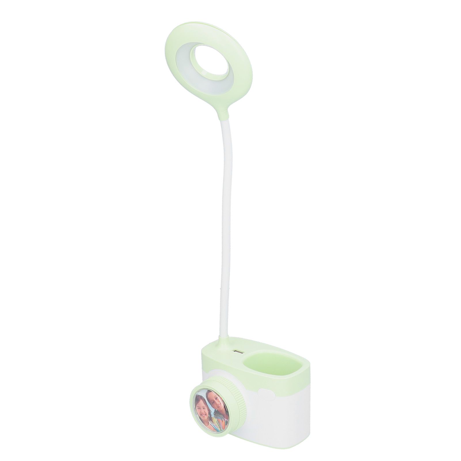 Desk Lamp Multifunctional Small Camera Shape Desktop LED Soft Light USB view 6