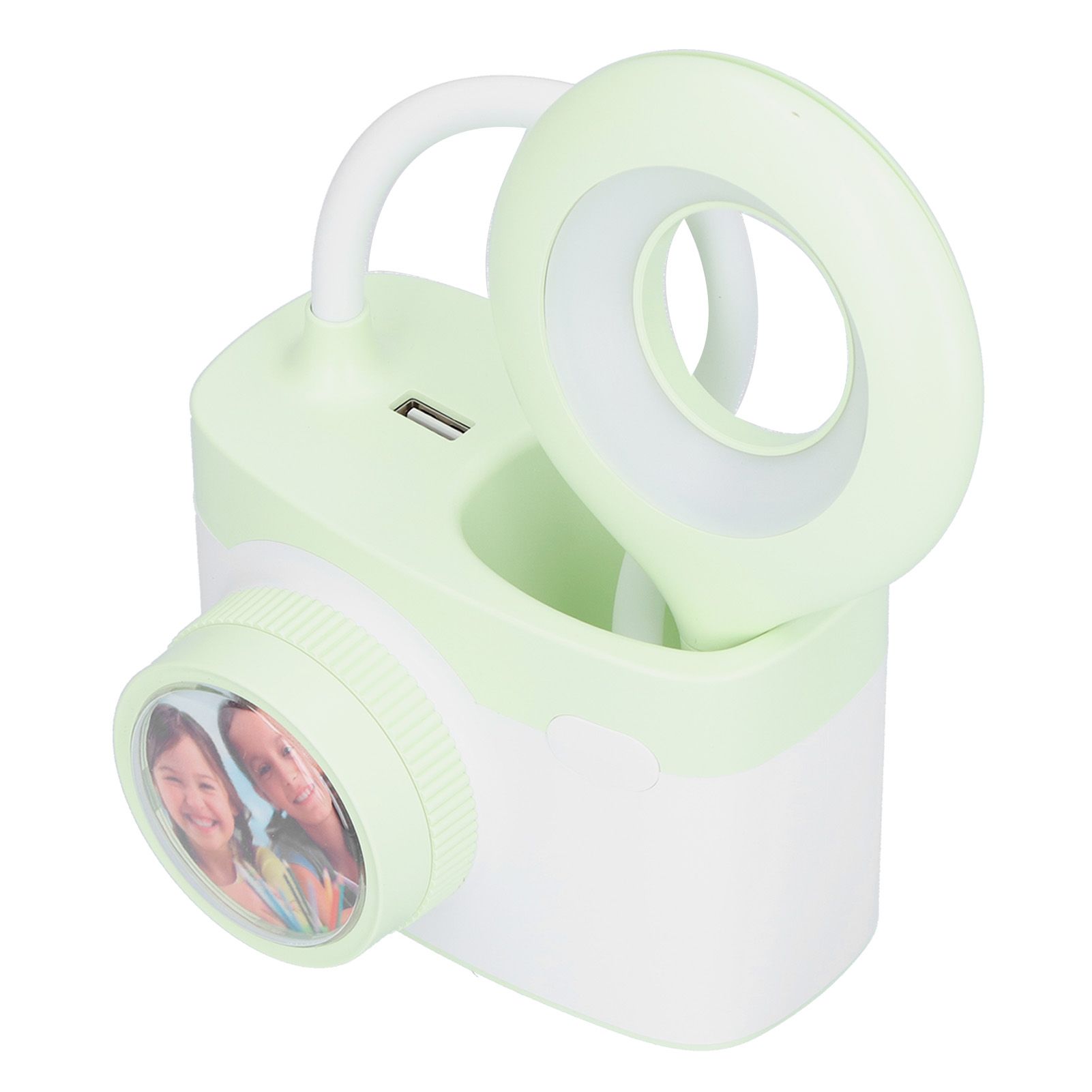 Desk Lamp Multifunctional Small Camera Shape Desktop LED Soft Light USB view 8