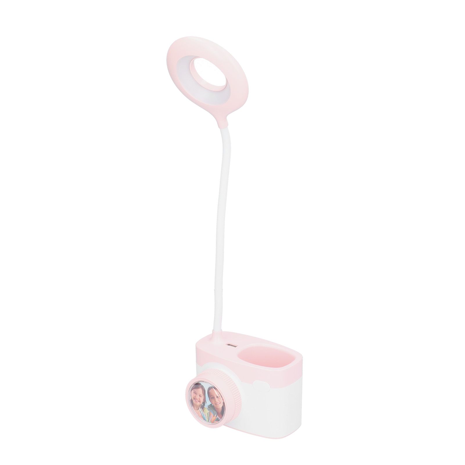 Desk Lamp Multifunctional Small Camera Shape Desktop LED Soft Light USB view 6