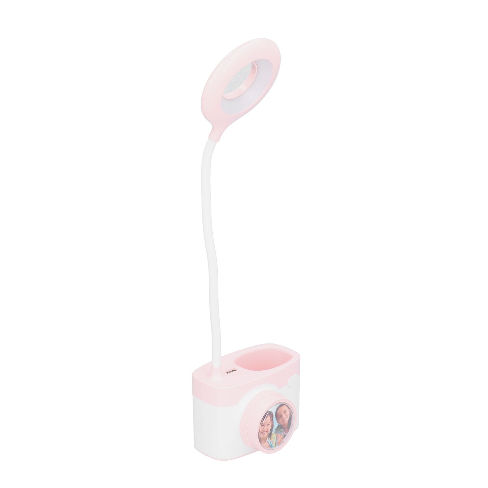 Desk Lamp Multifunctional Small Camera Shape Desktop LED Soft Light USB view 8