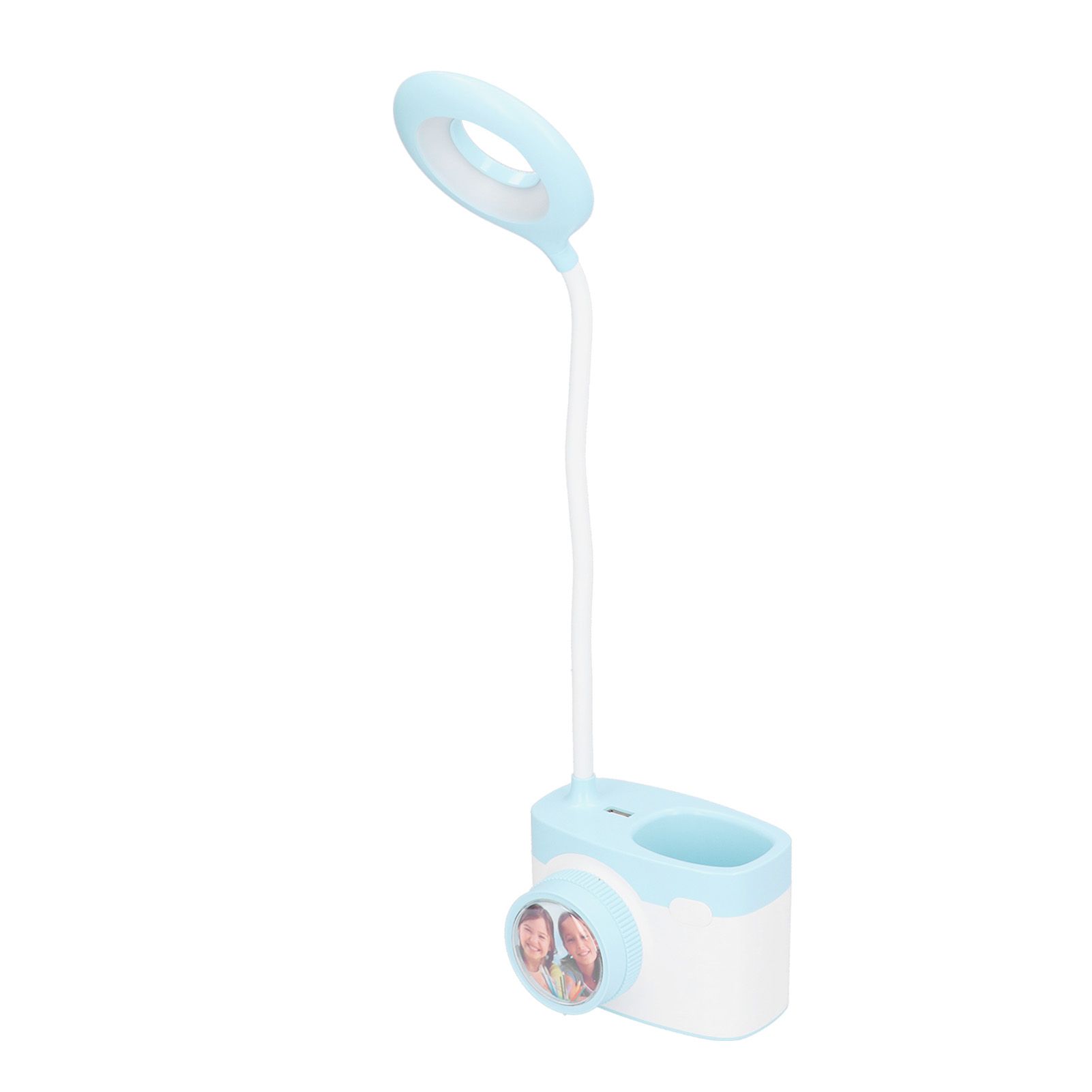 Desk Lamp Multifunctional Small Camera Shape Desktop LED Soft Light USB view 7